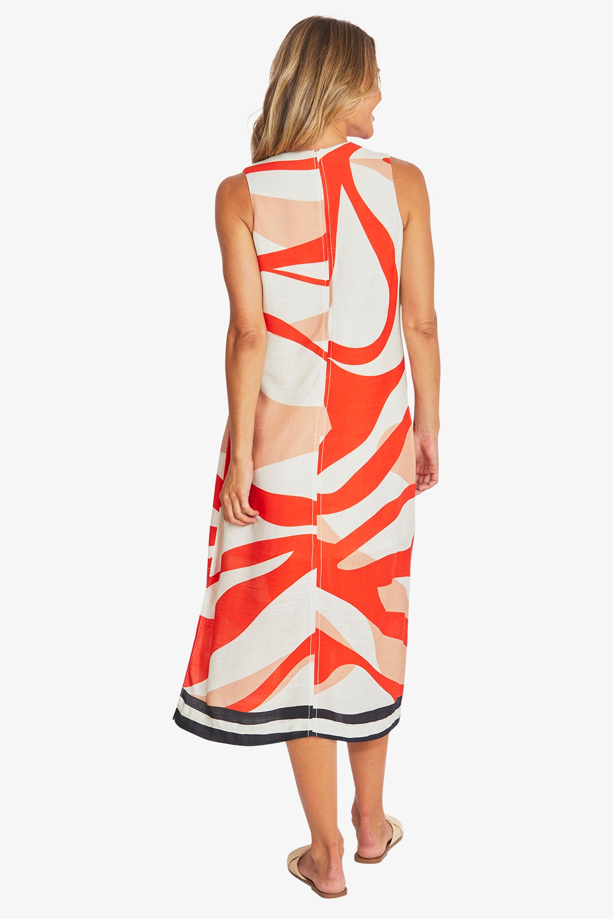Ping Pong Linear Maxi Dress