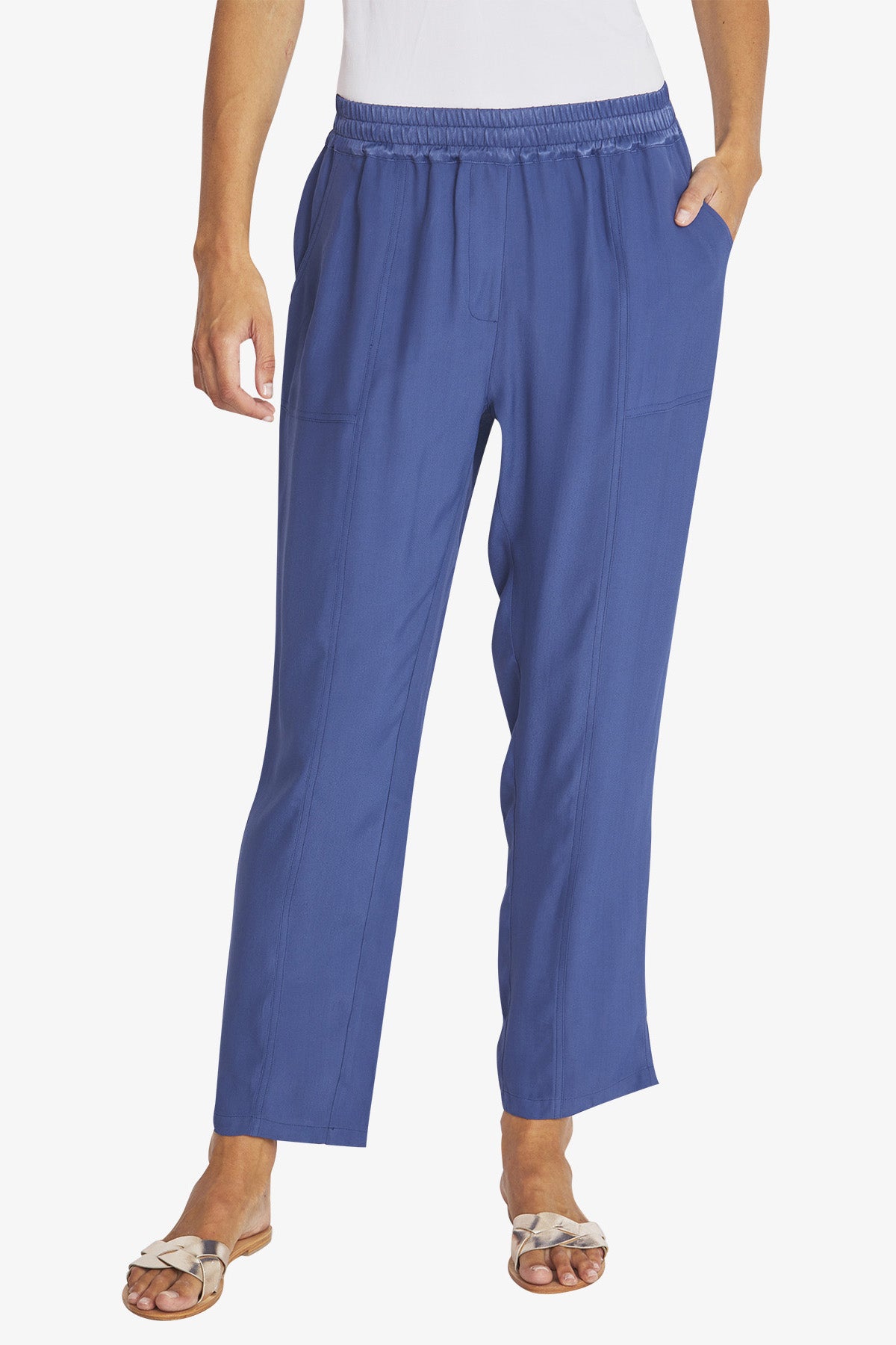 Ping Pong Kira Slinky Pant - Sapphire