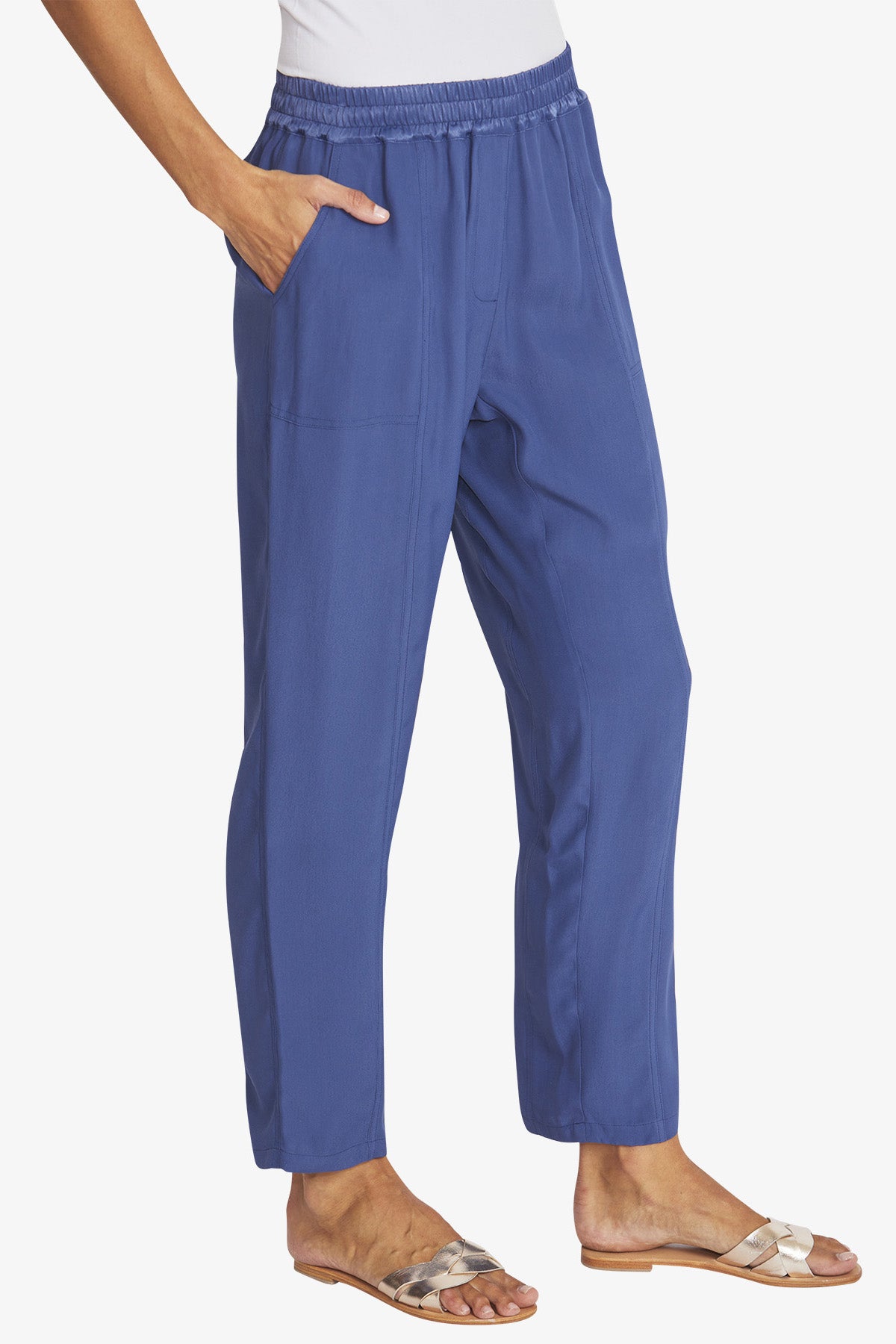 Ping Pong Kira Slinky Pant - Sapphire