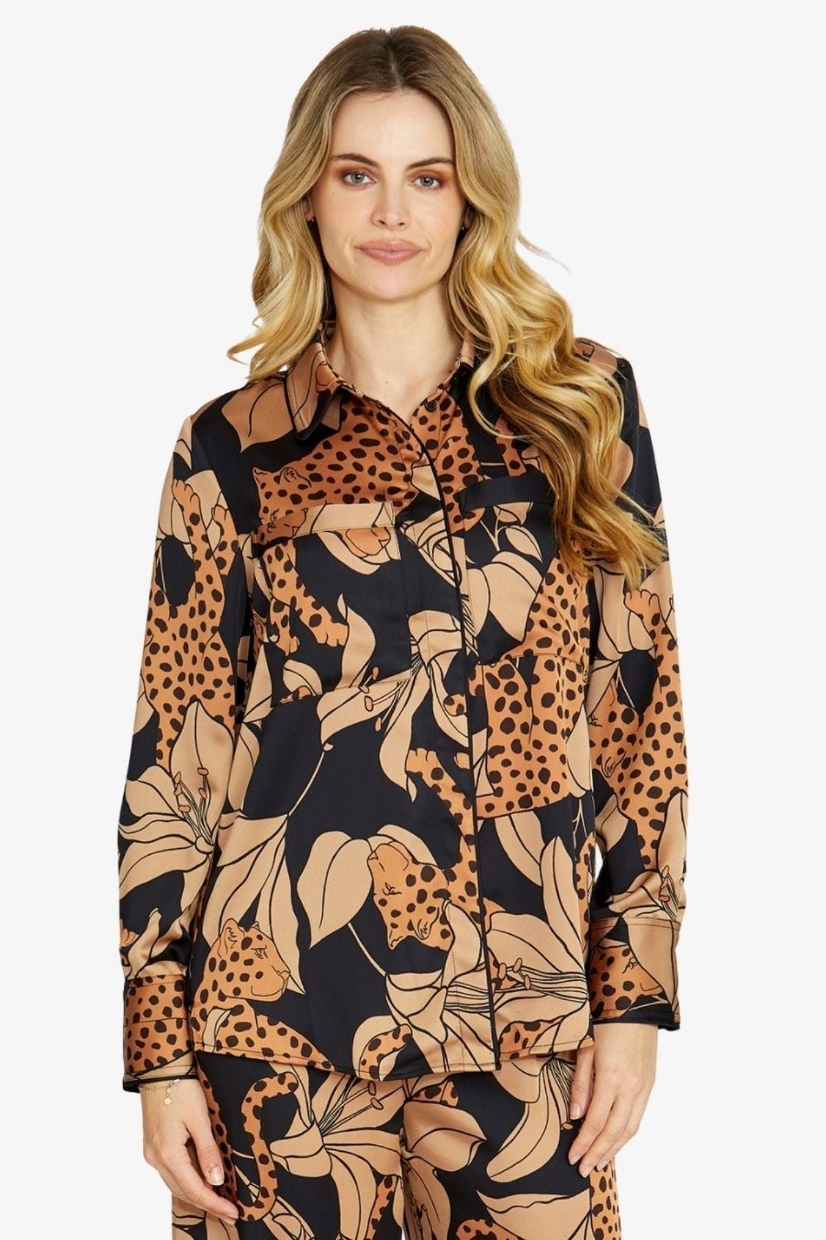 Ping Pong Spliced Animal Shirt