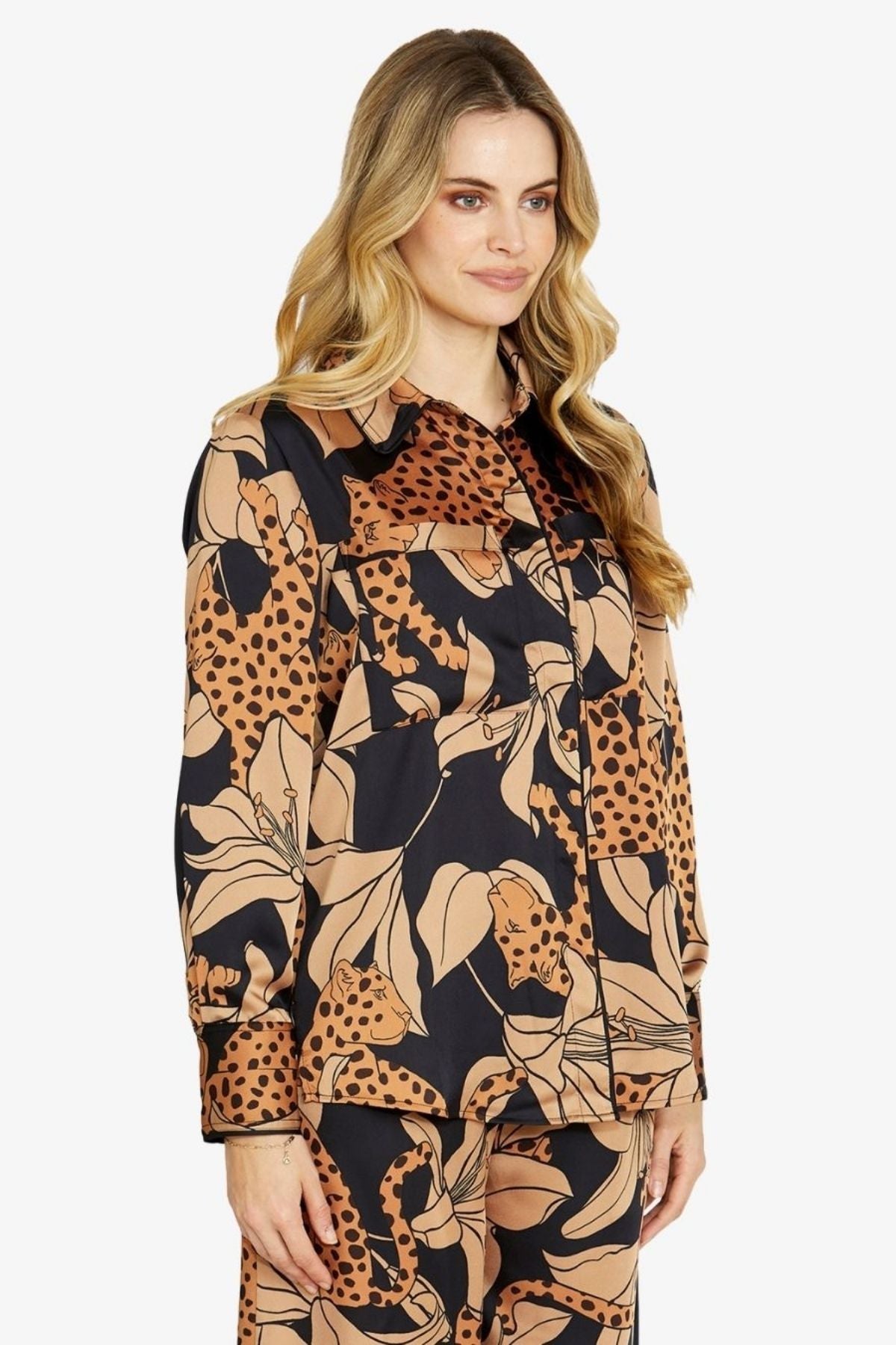 Ping Pong Spliced Animal Shirt