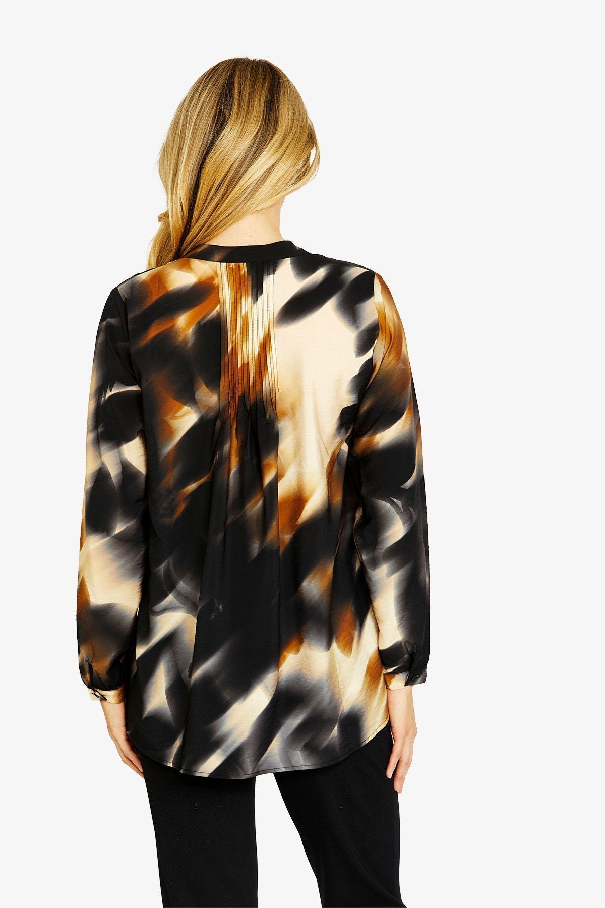 Ping Pong Aurora Pintuck Blouse