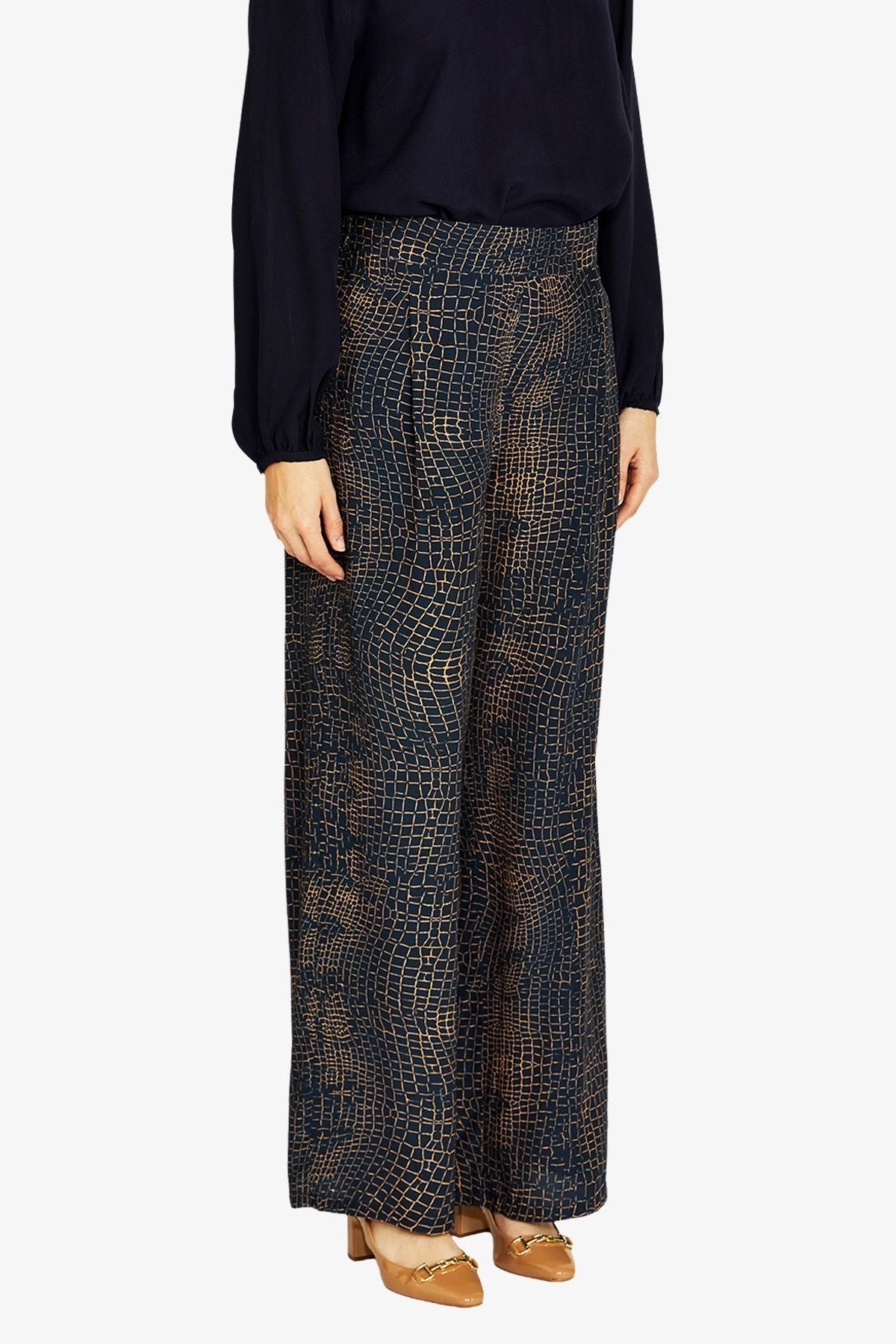 Ping Pong Alligator Print Pant