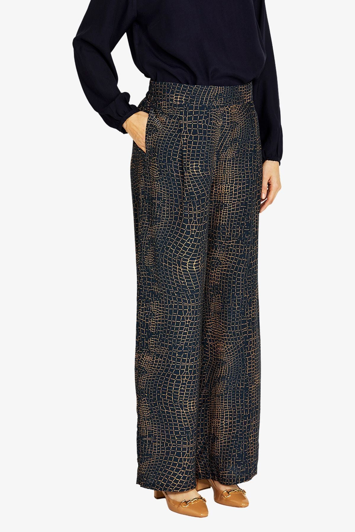 Ping Pong Alligator Print Pant