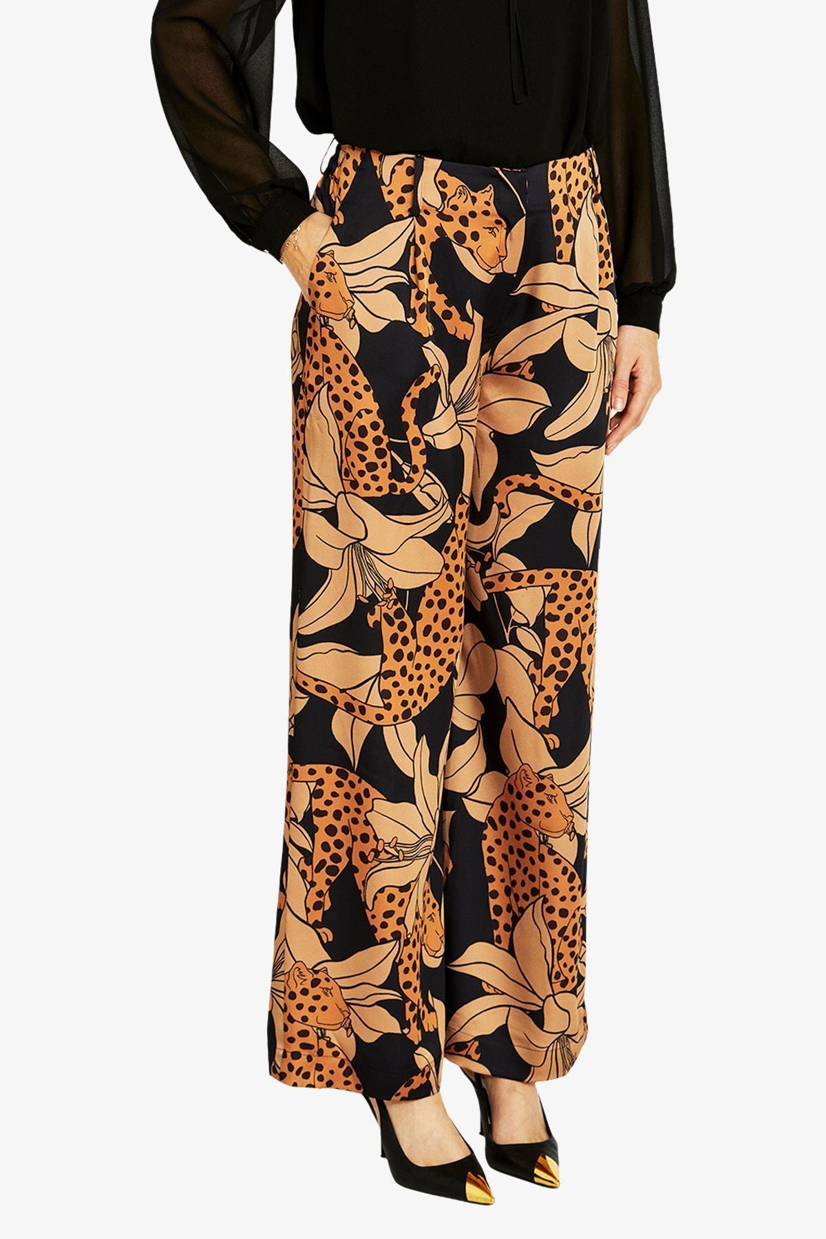 Ping Pong Spliced Animal Pant