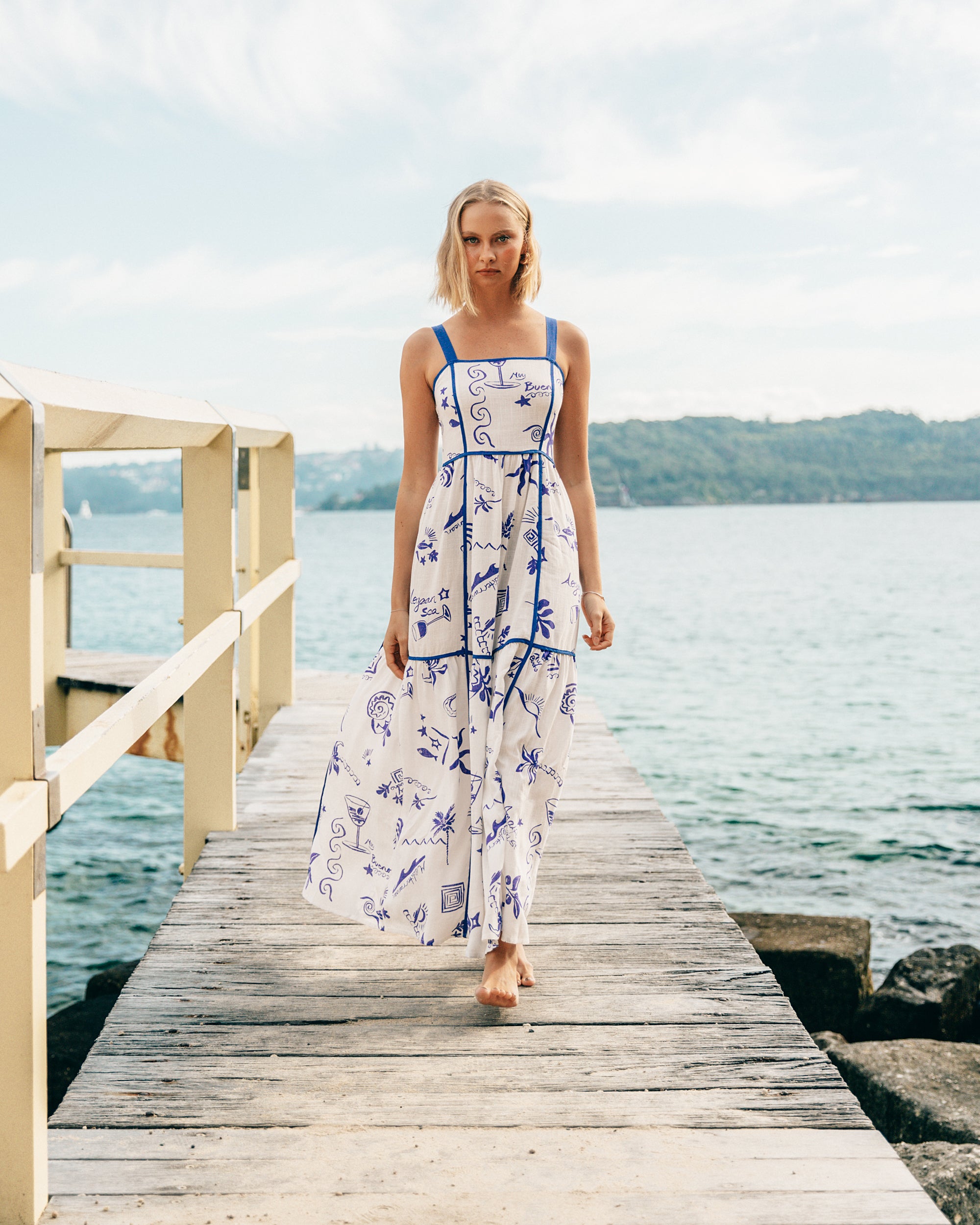 Paper Heart Biaritz Maxi Dress