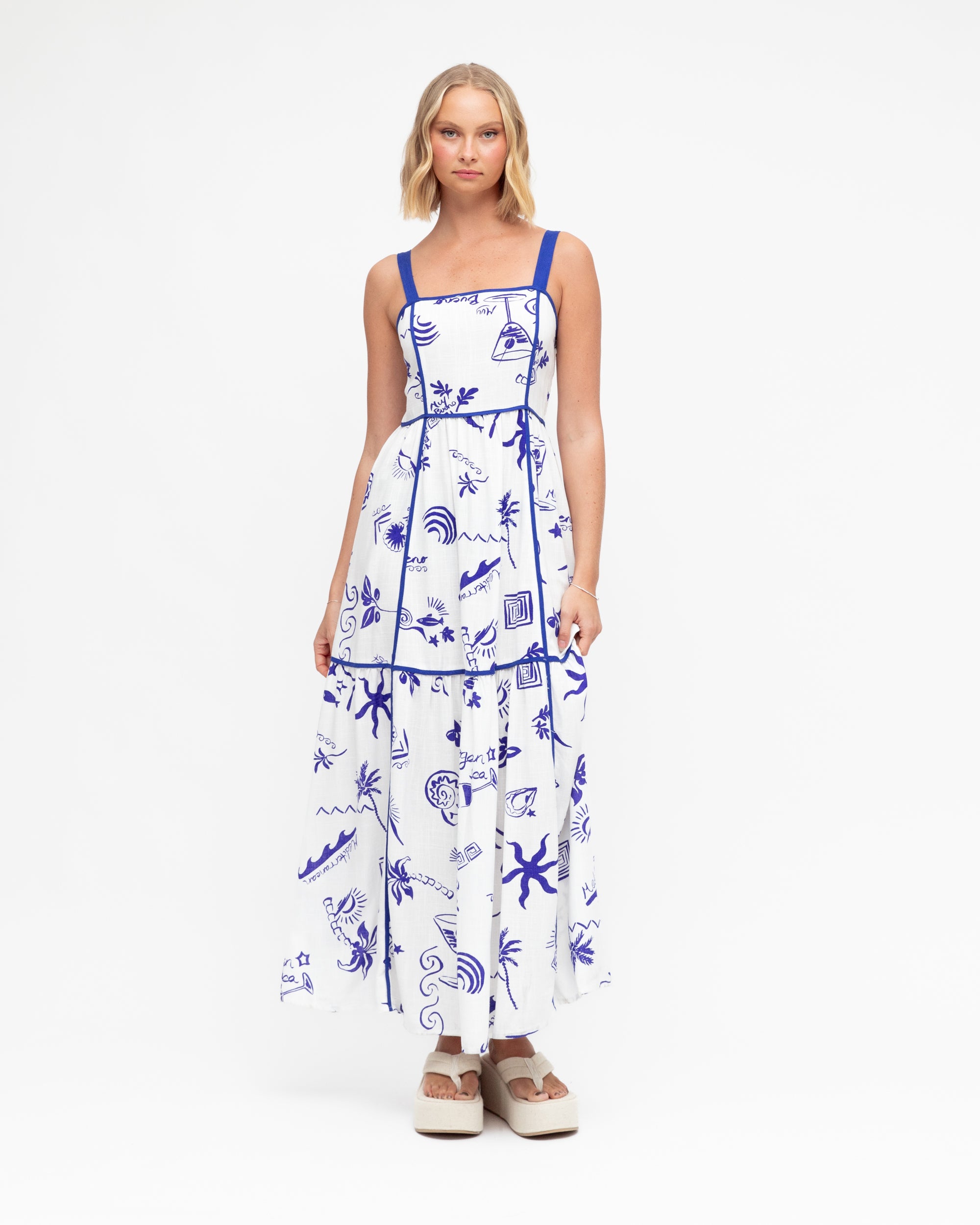 Paper Heart Biaritz Maxi Dress