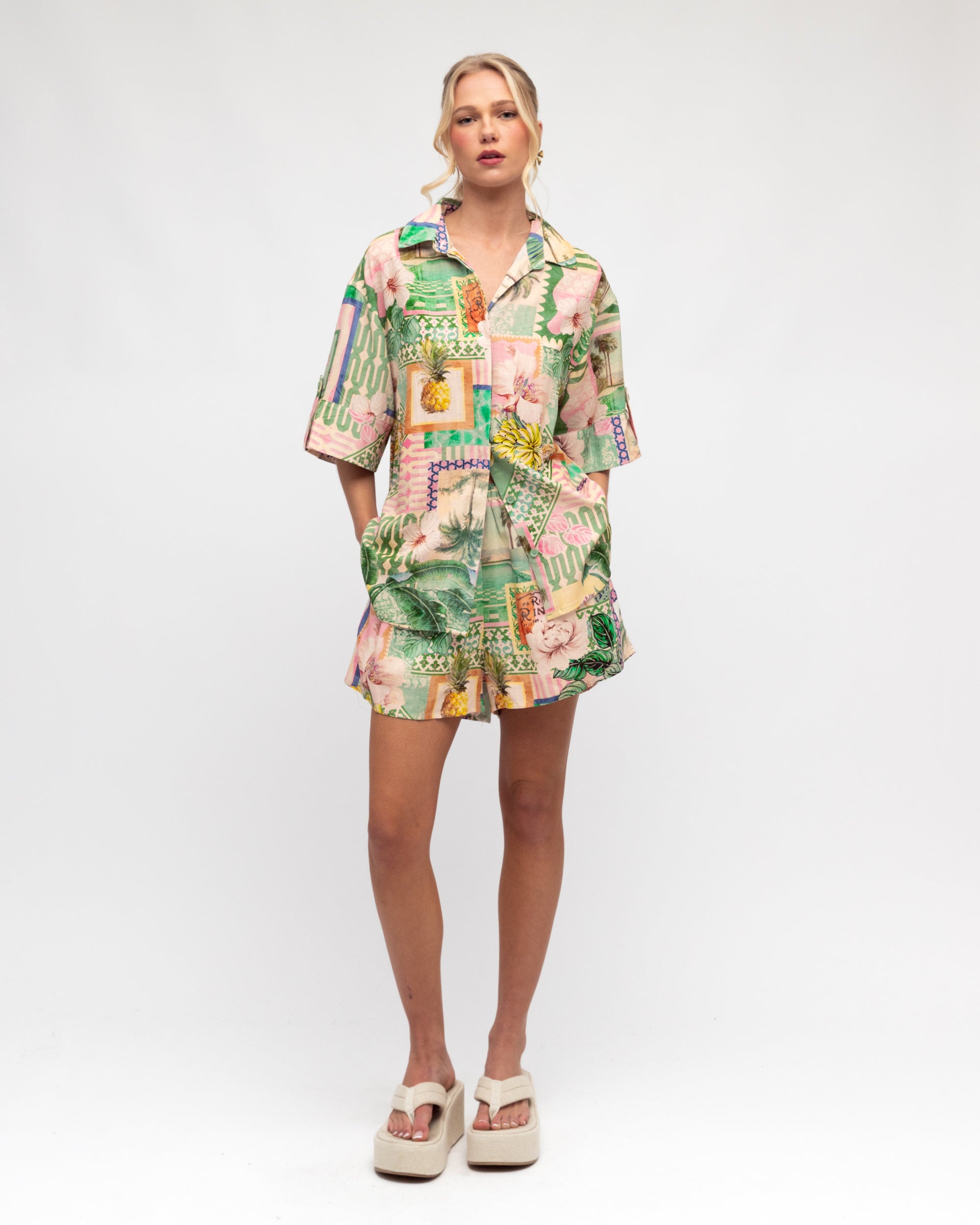 Paper Heart San Paulo Shirt & Short Set