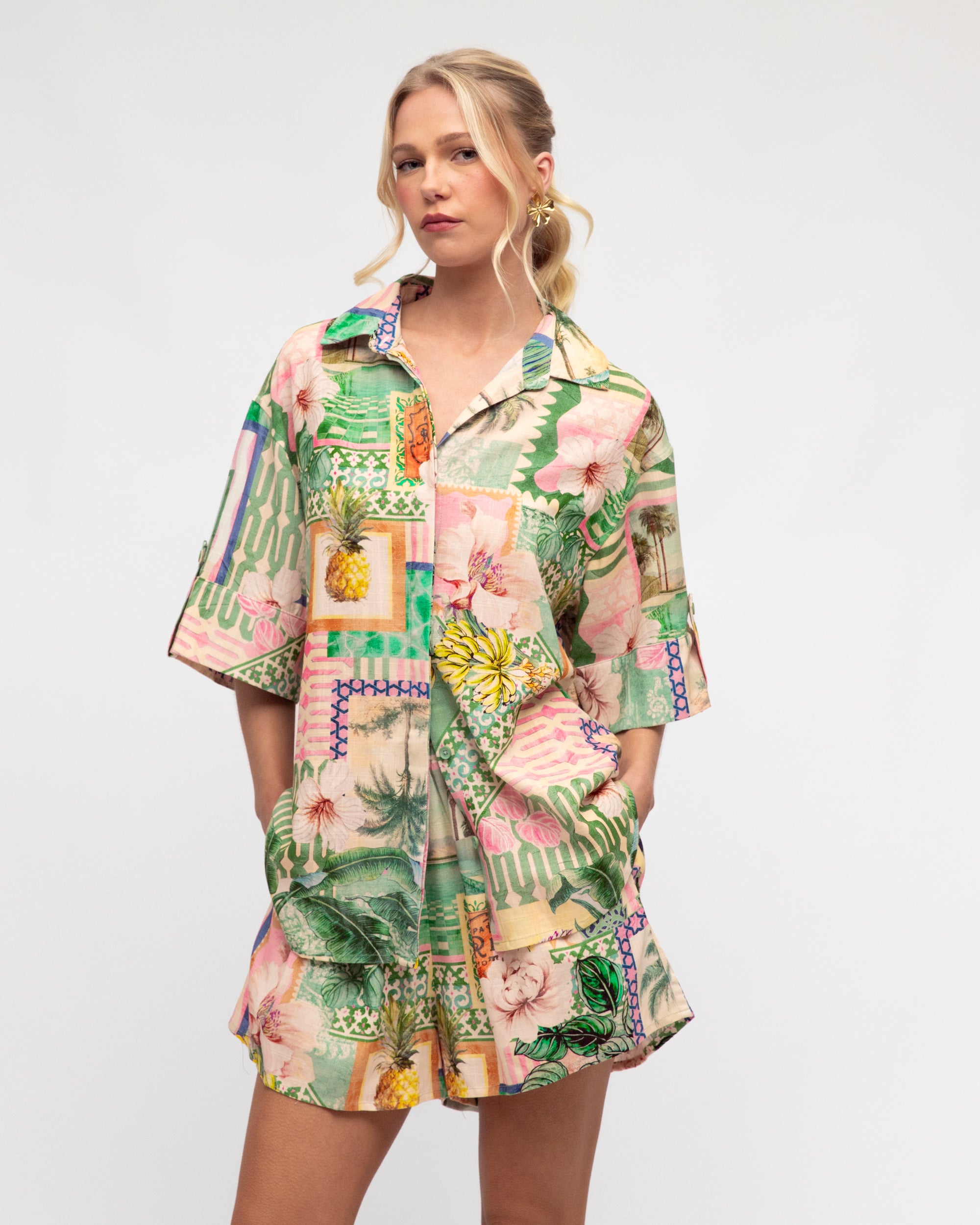 Paper Heart San Paulo Shirt & Short Set