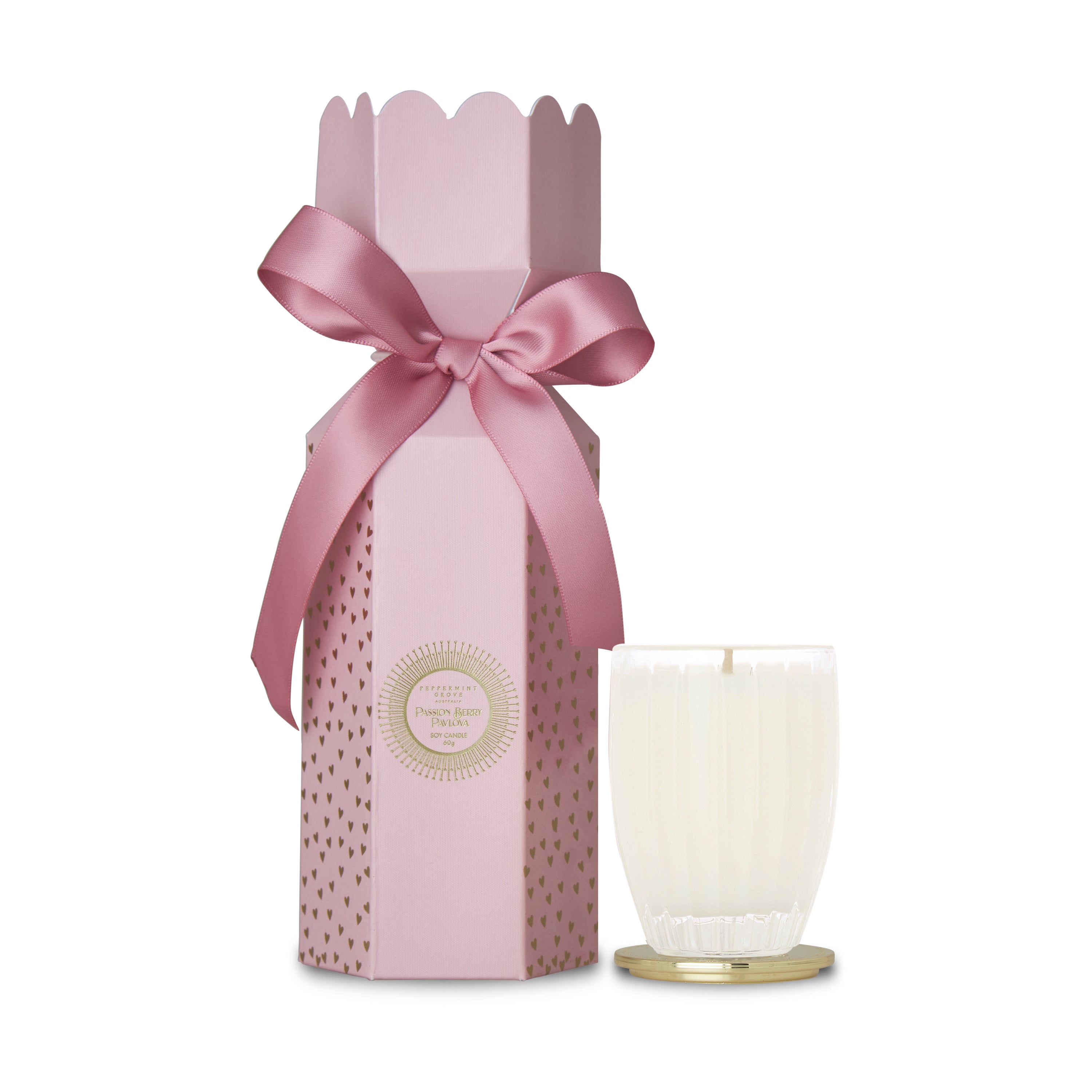 Peppermint Grove Passion Berry Pavlova Mini Candle Bon-Bon 60g