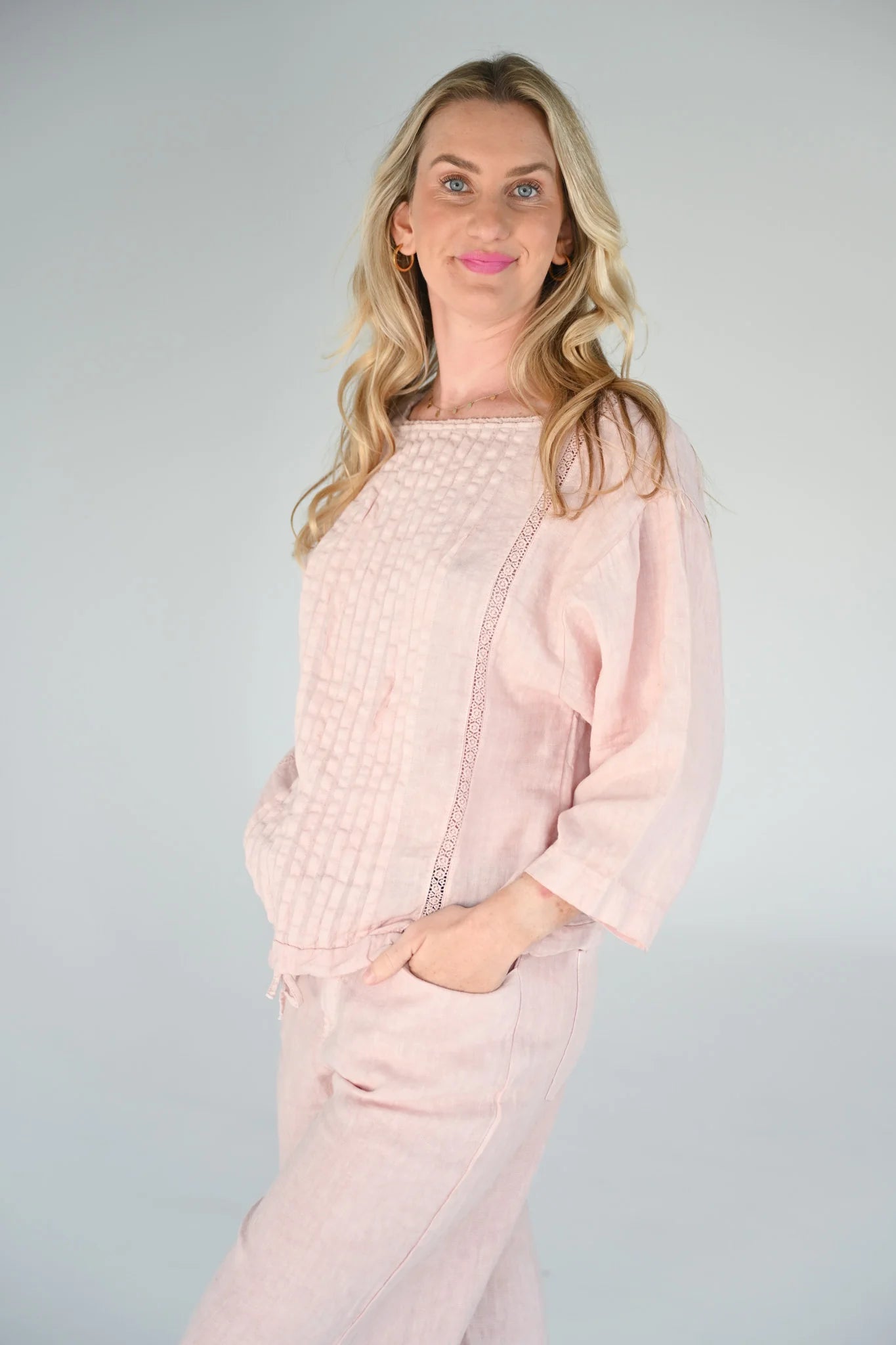 Portofino Lumen Top - Pink