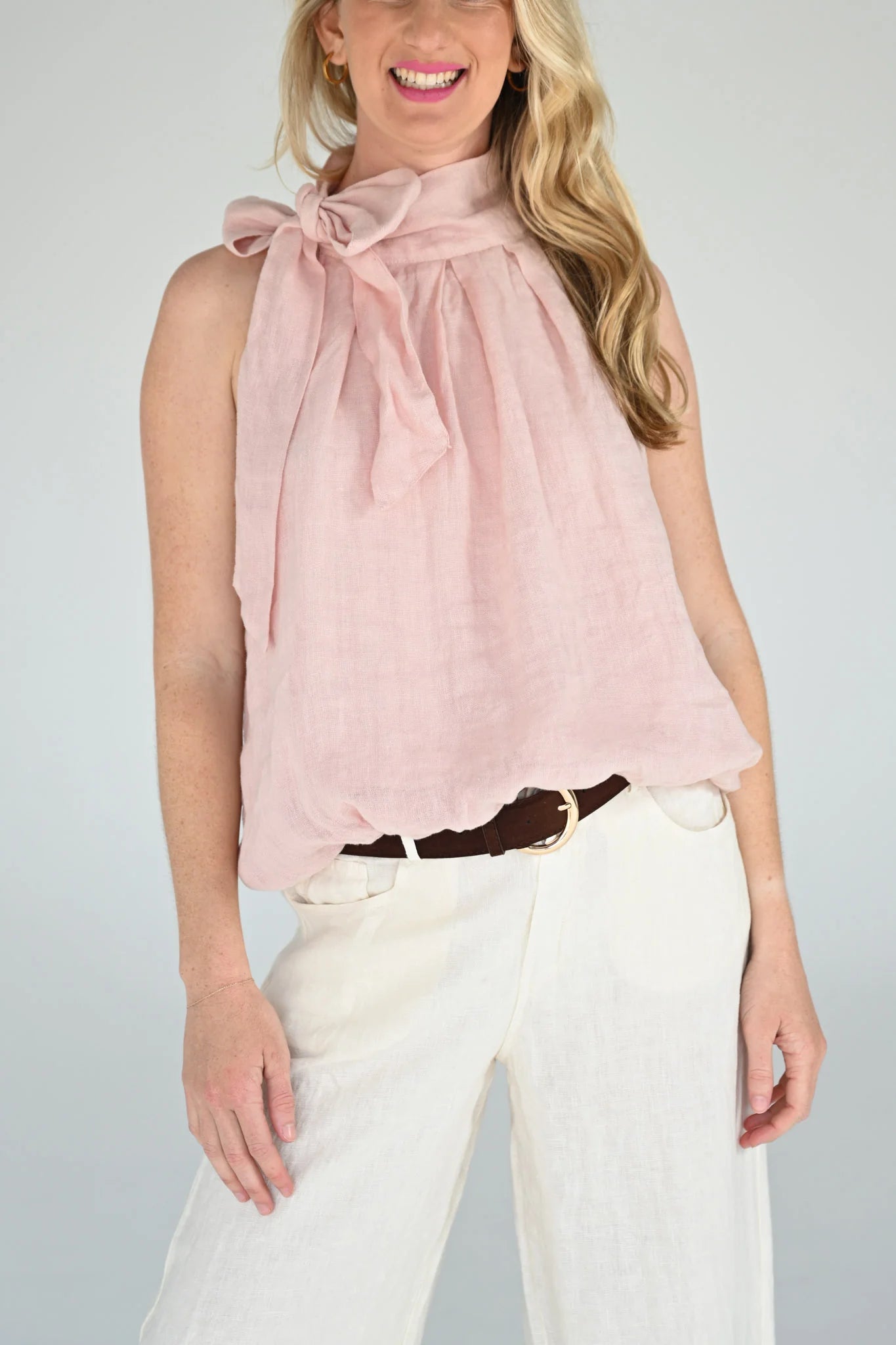 Portofino Elle Top - Pink