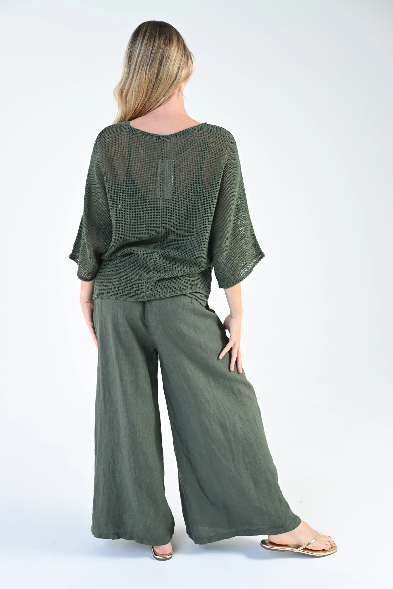 Portofino Zara Pant - Khaki