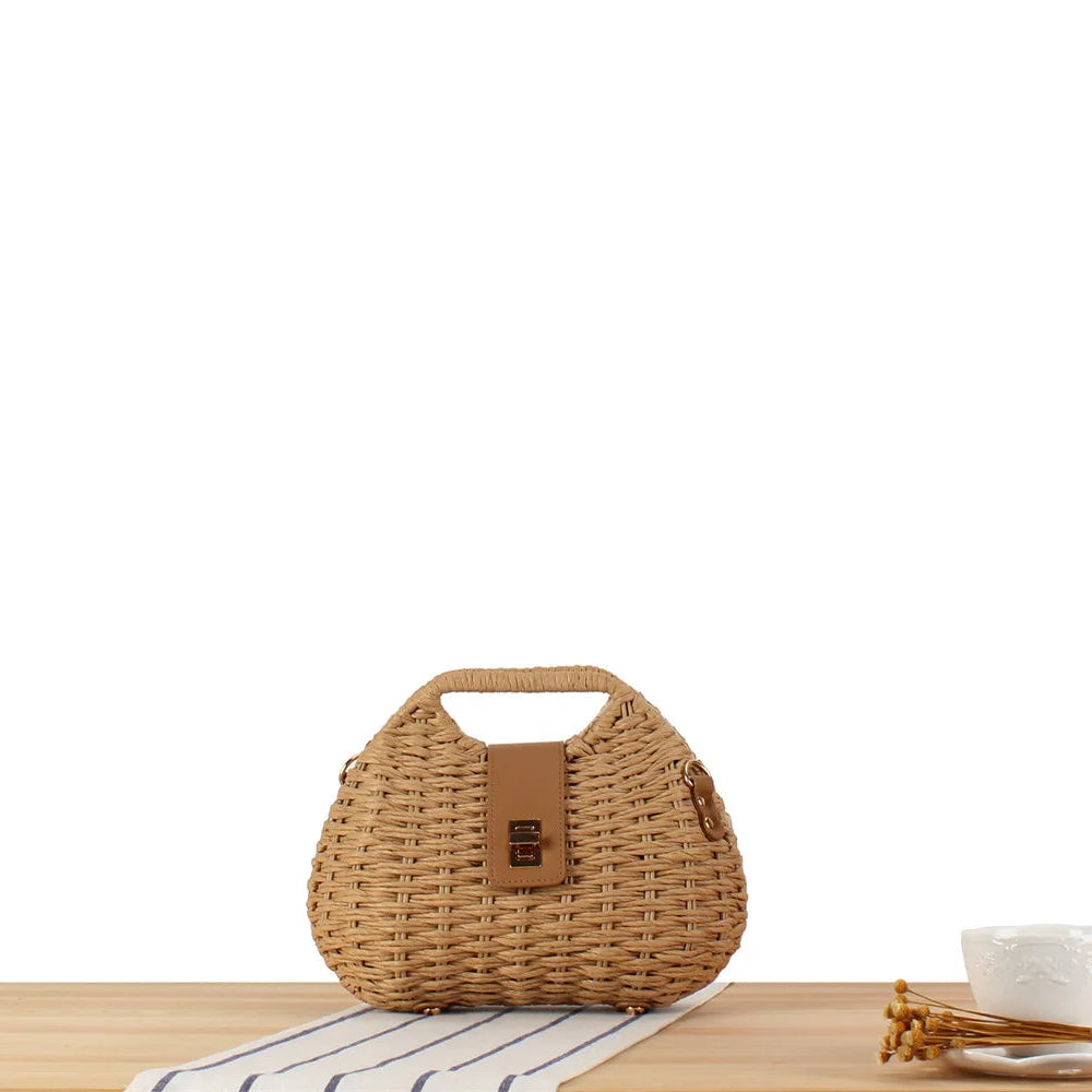 Coastal Breeze Woven Bag