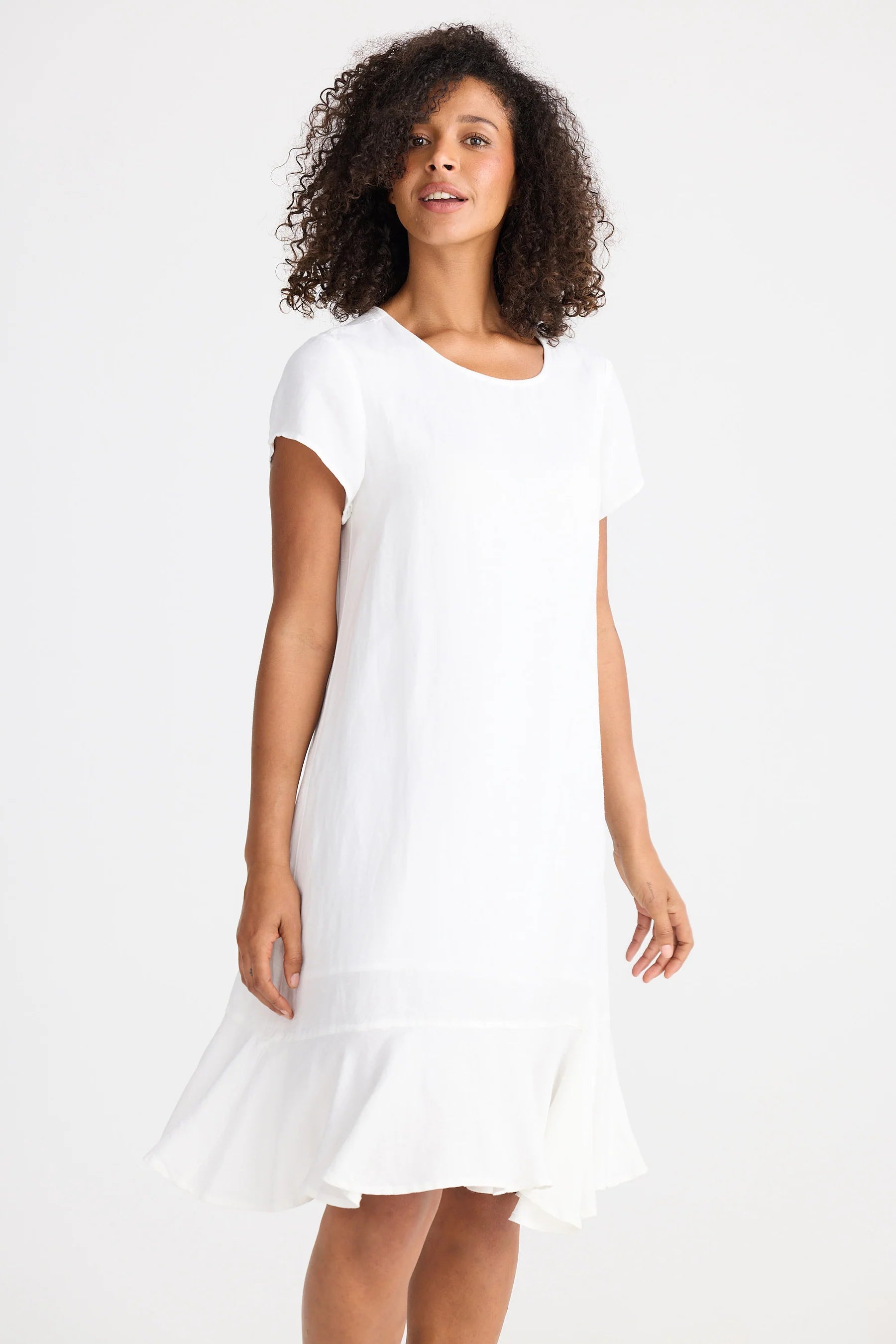 The Shanty Corp Hepburn Dress - White