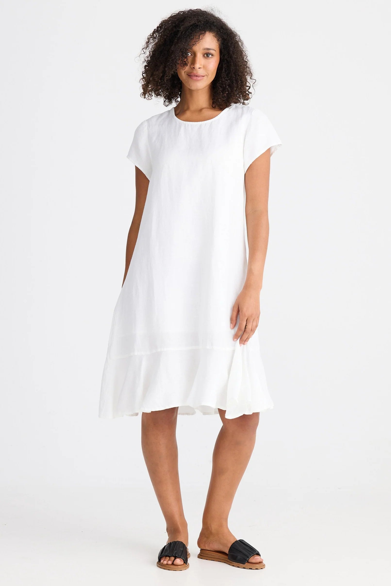 The Shanty Corp Hepburn Dress - White
