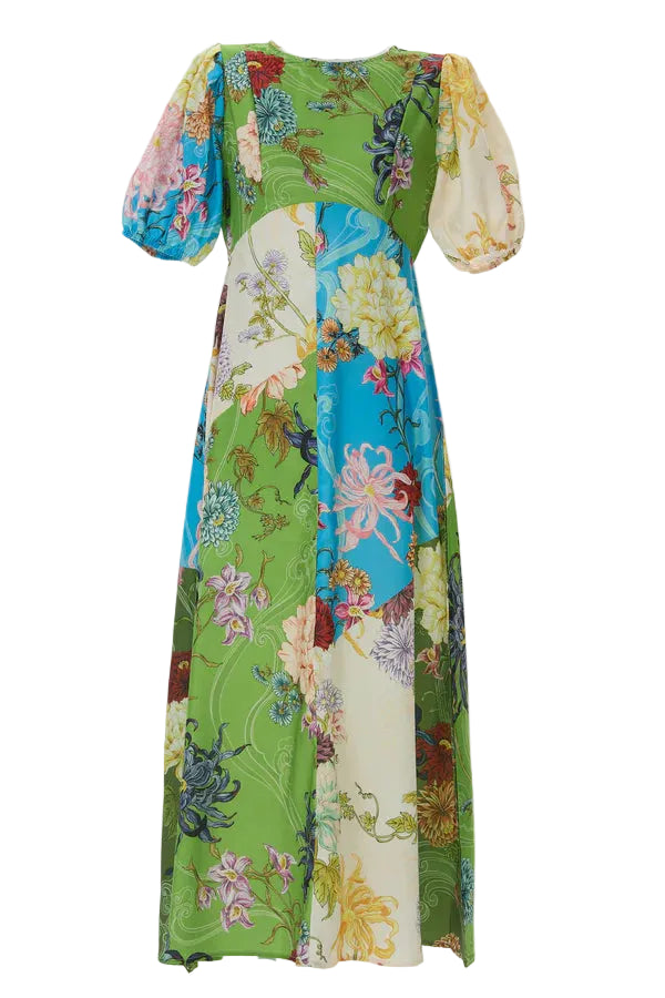 Smaibulun Garden Mosaic Maxi Dress