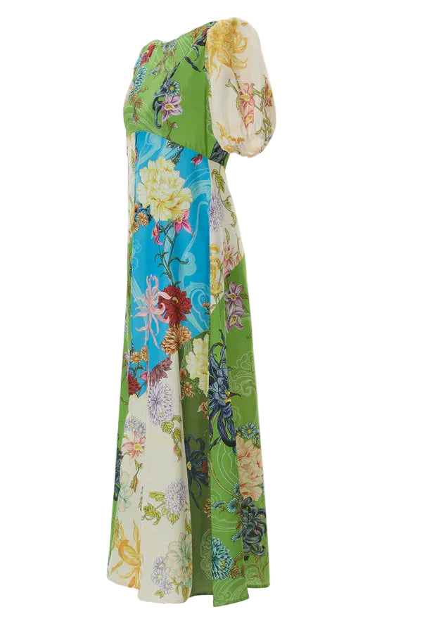 Smaibulun Garden Mosaic Maxi Dress
