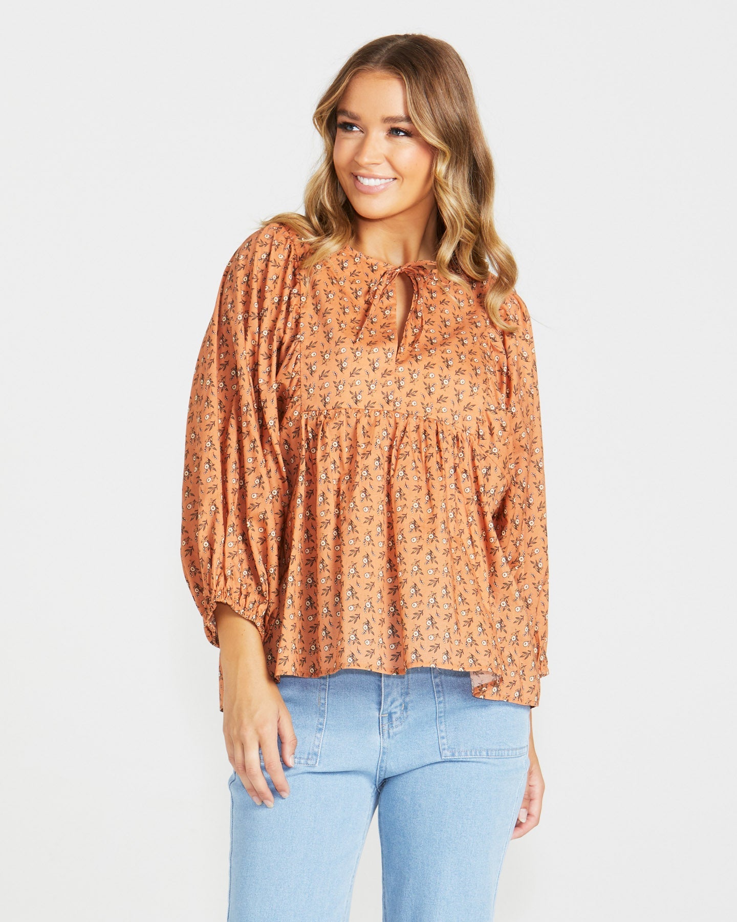 Sass Shannon Boho Top - Ditsy