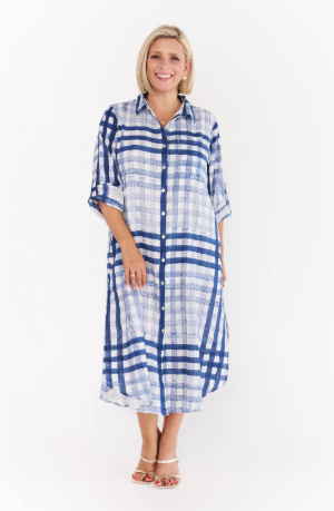 Alexander Santorini Macy Dress - Blue