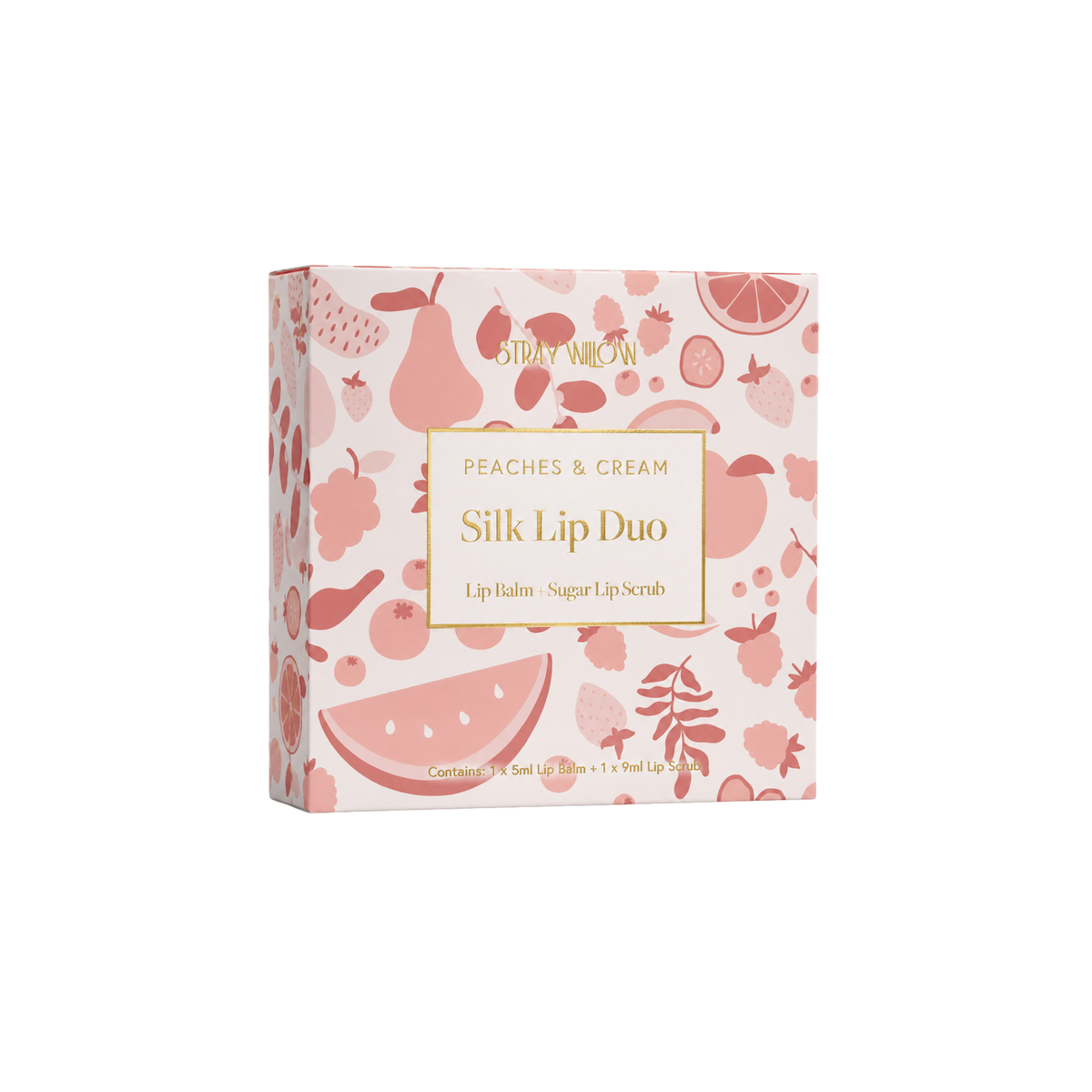 Stray Willow Lip Balm - Peaches and Cream