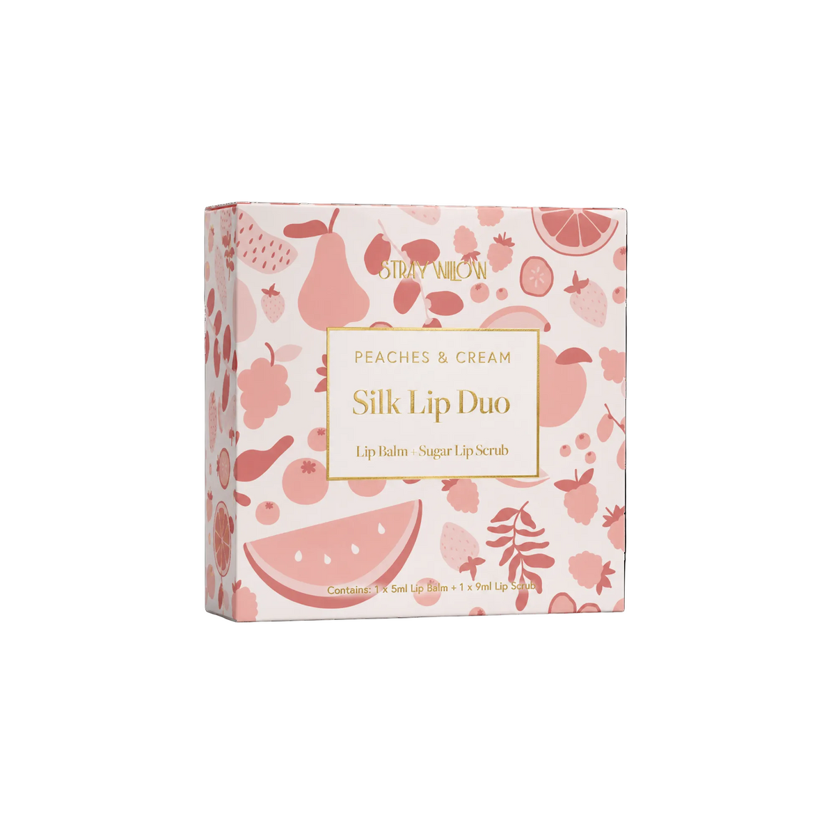 Stray Willow Lip Scrub - Peaches and Cream