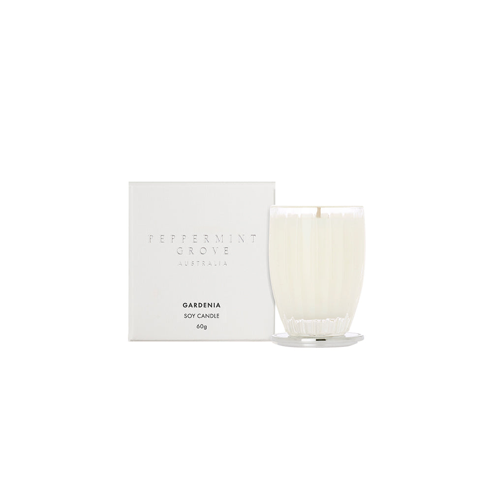 Peppermint Grove Gardenia Soy Candle 60g