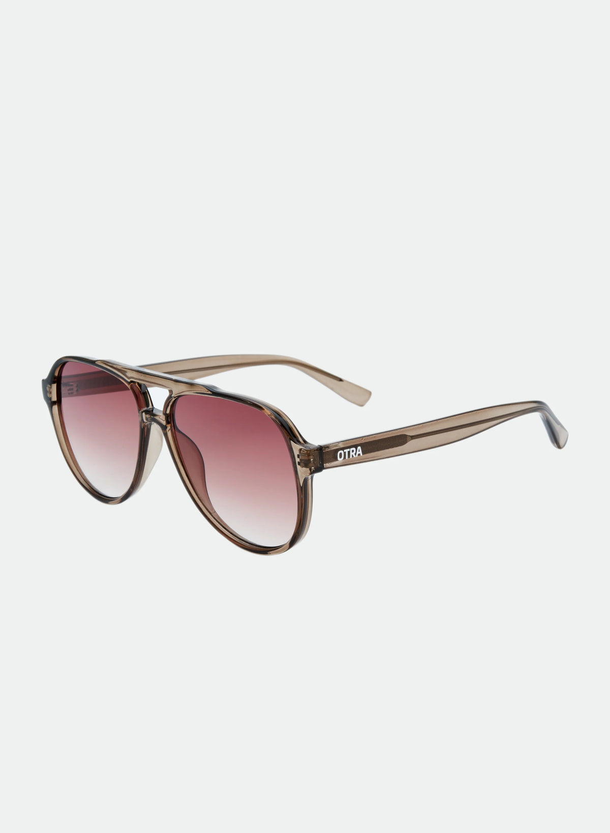 Otra Eyewear STEVIE - Trans Olive/Brown Fade