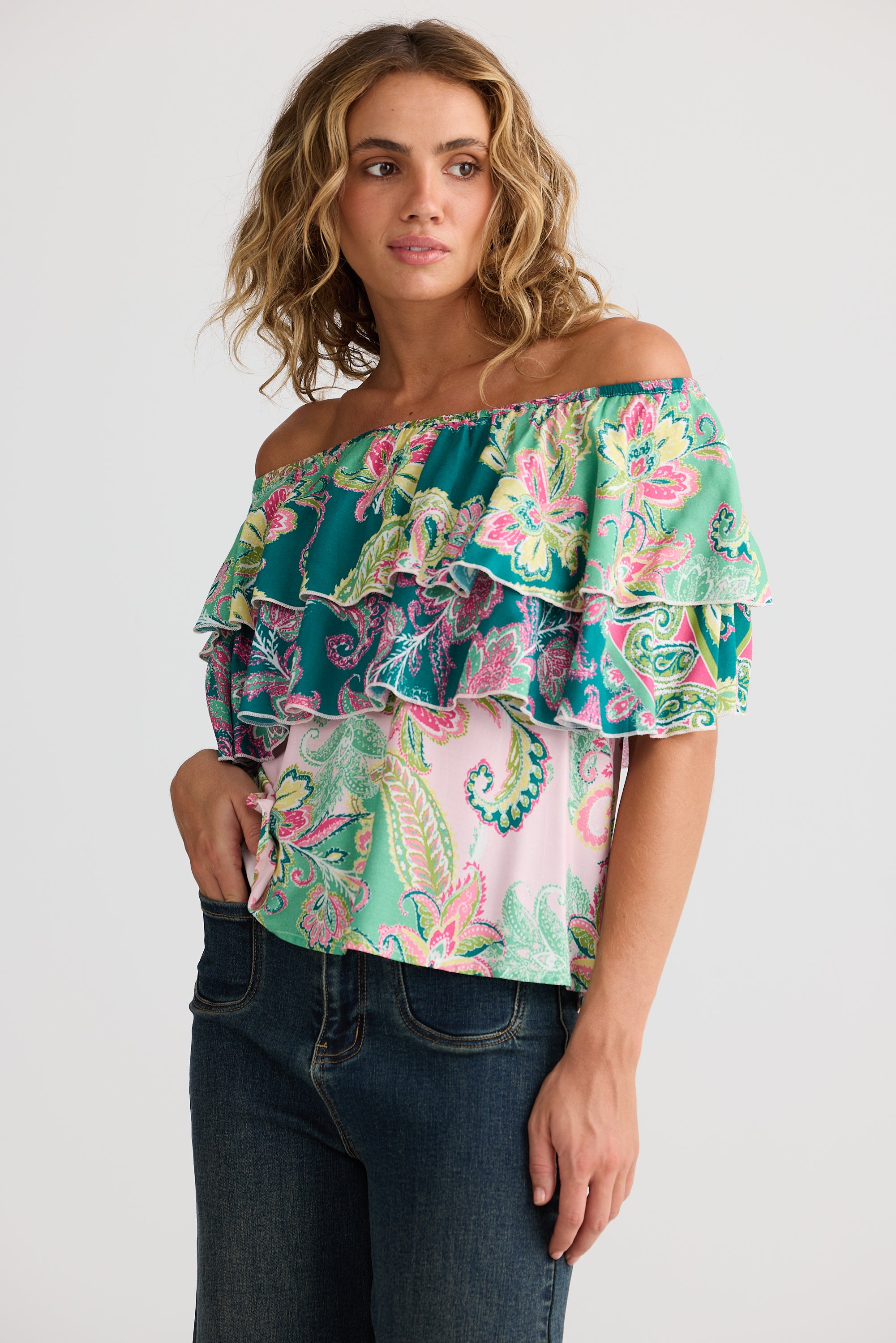 Talisman Gateway Top - Paisley Dream