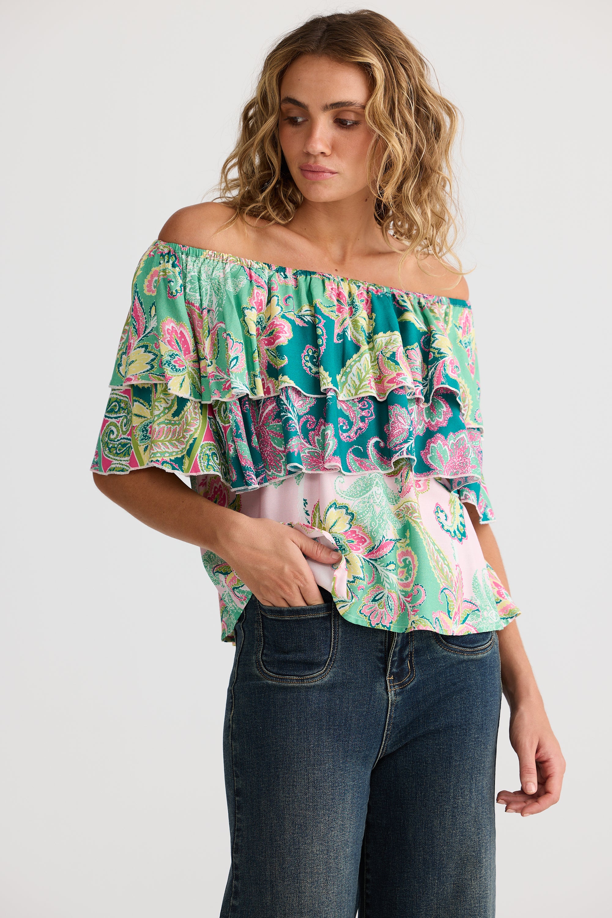 Talisman Gateway Top - Paisley Dream