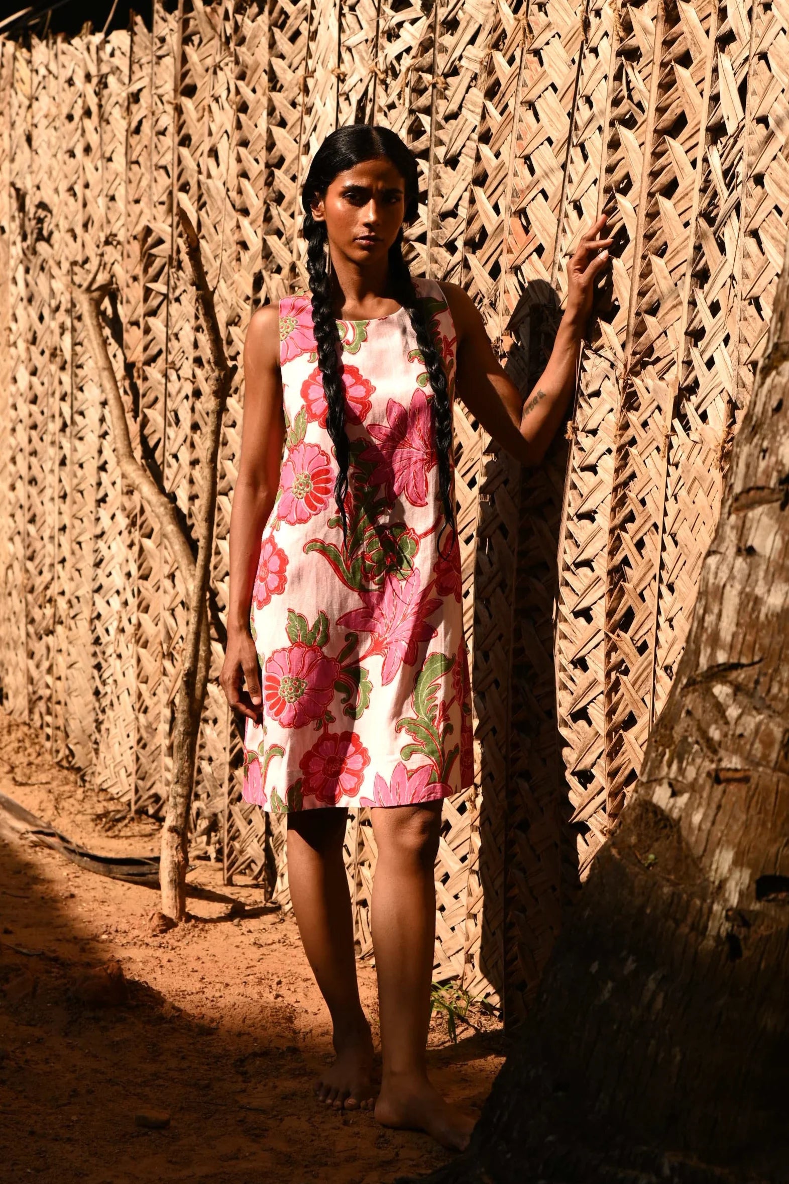 Talisman Zephyr Dress - Pink Ibiza