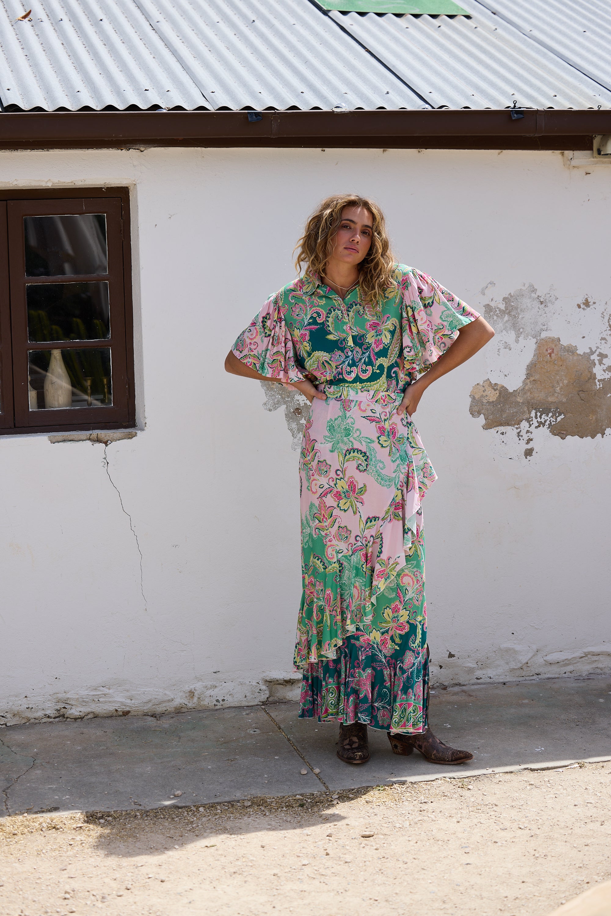 Talisman Rosa Shirt - Paisley Dream