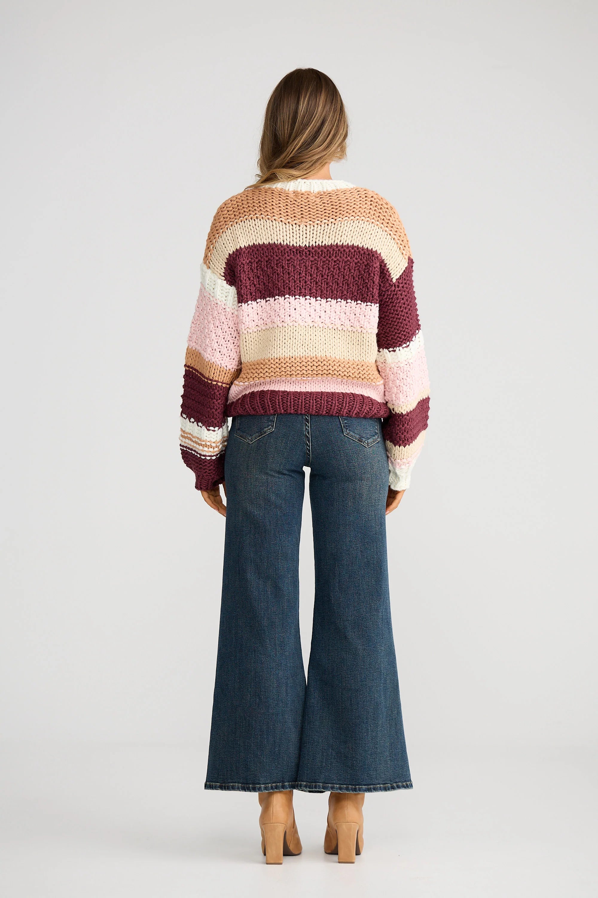 Talisman Hudson Knit - Berry Multi