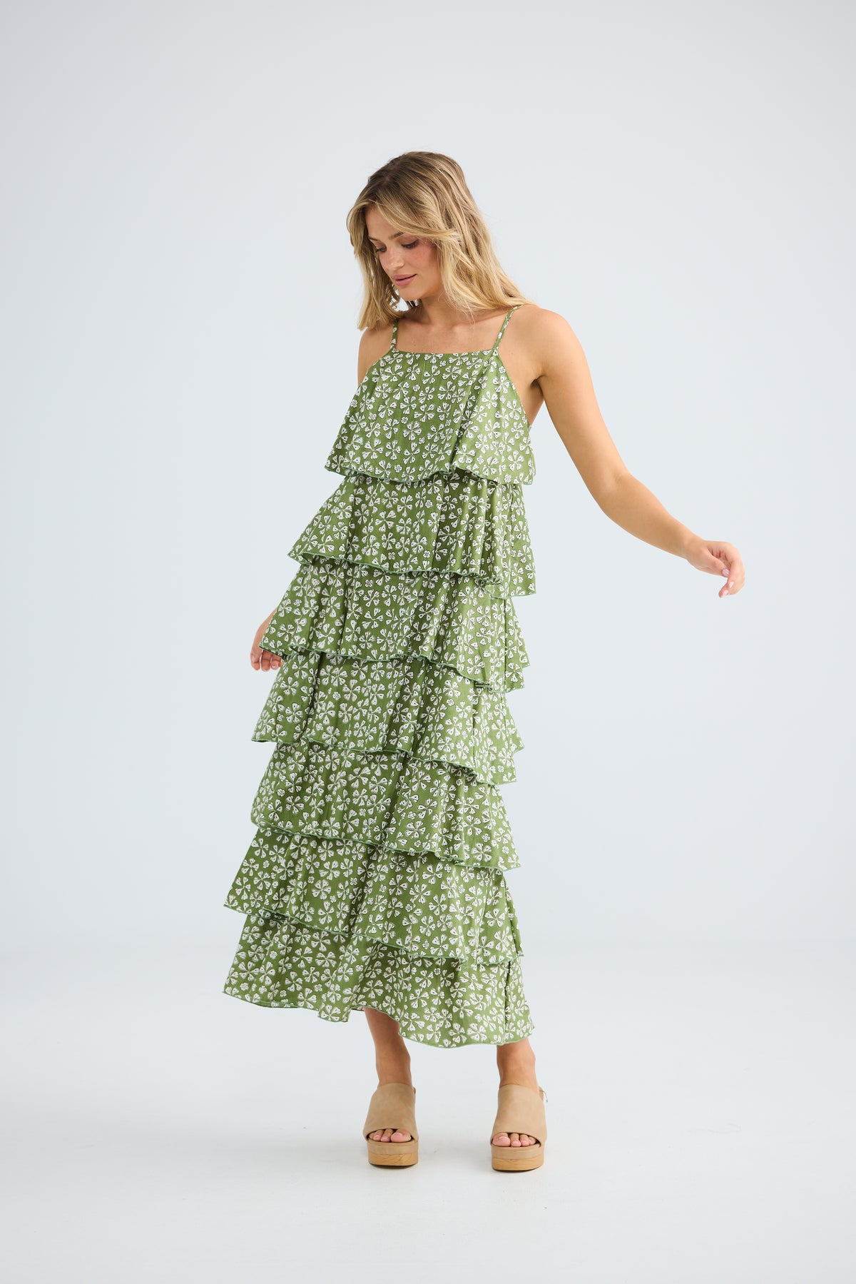 Talisman Rue Maxi Dress - Sage Petal