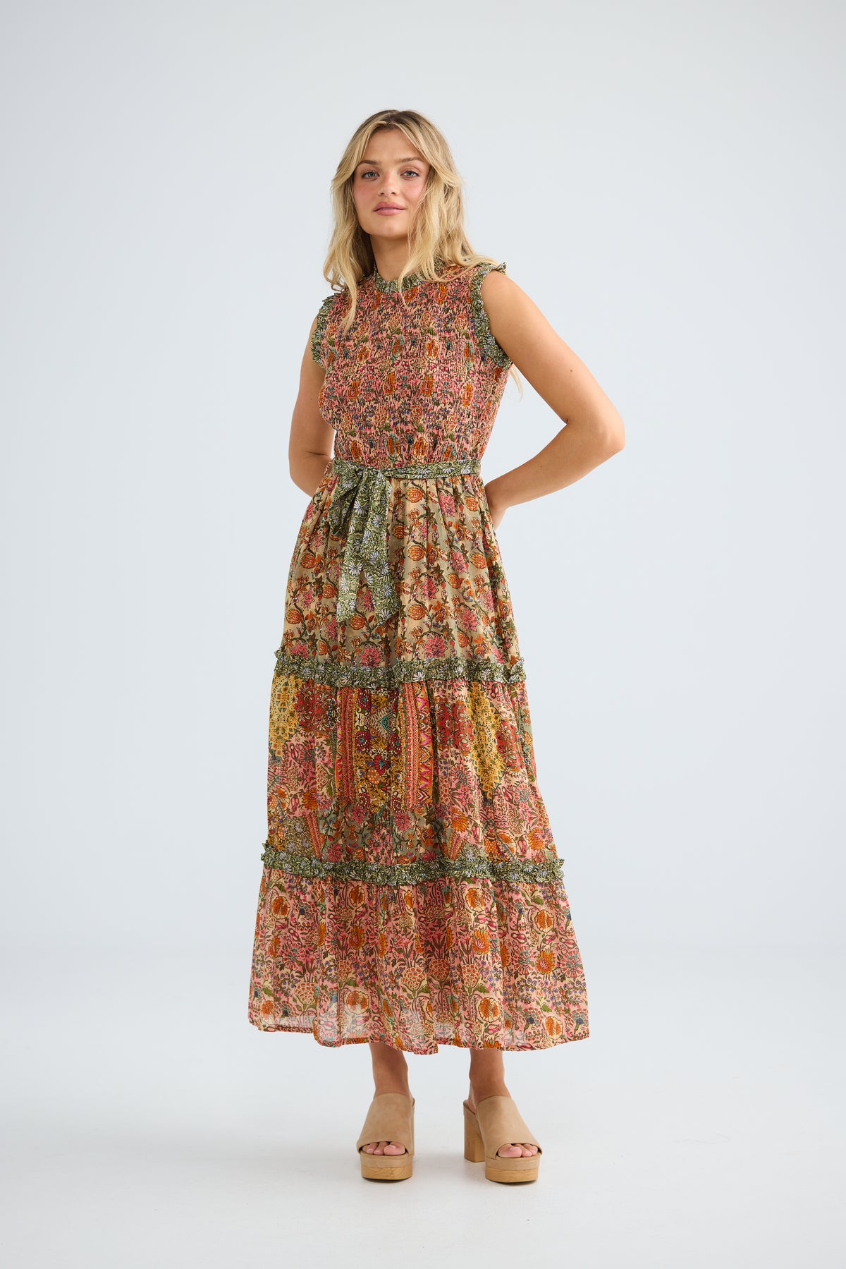 Talisman Juniper Dress - Meadow Weave