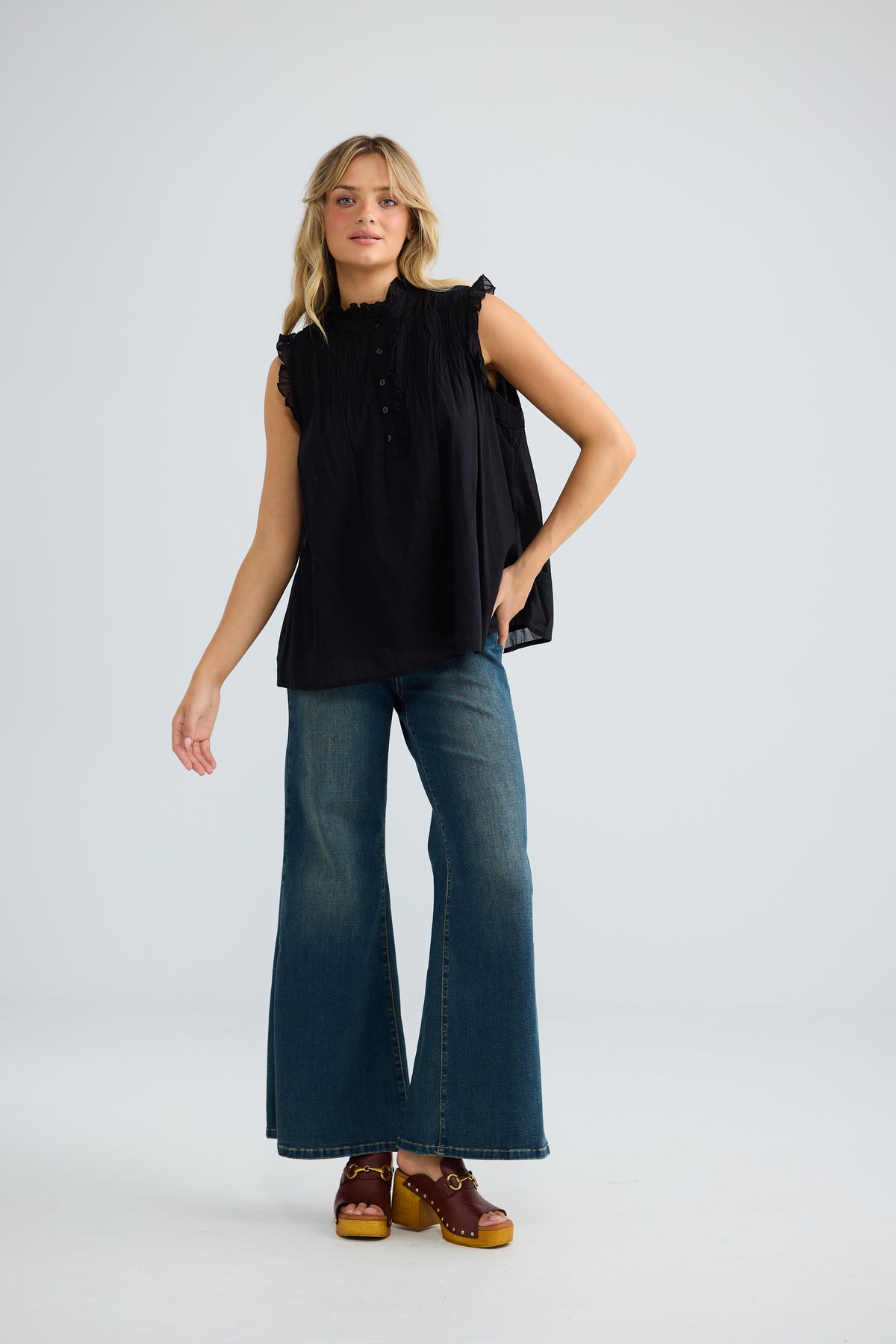 Talisman Valeria Top - Black