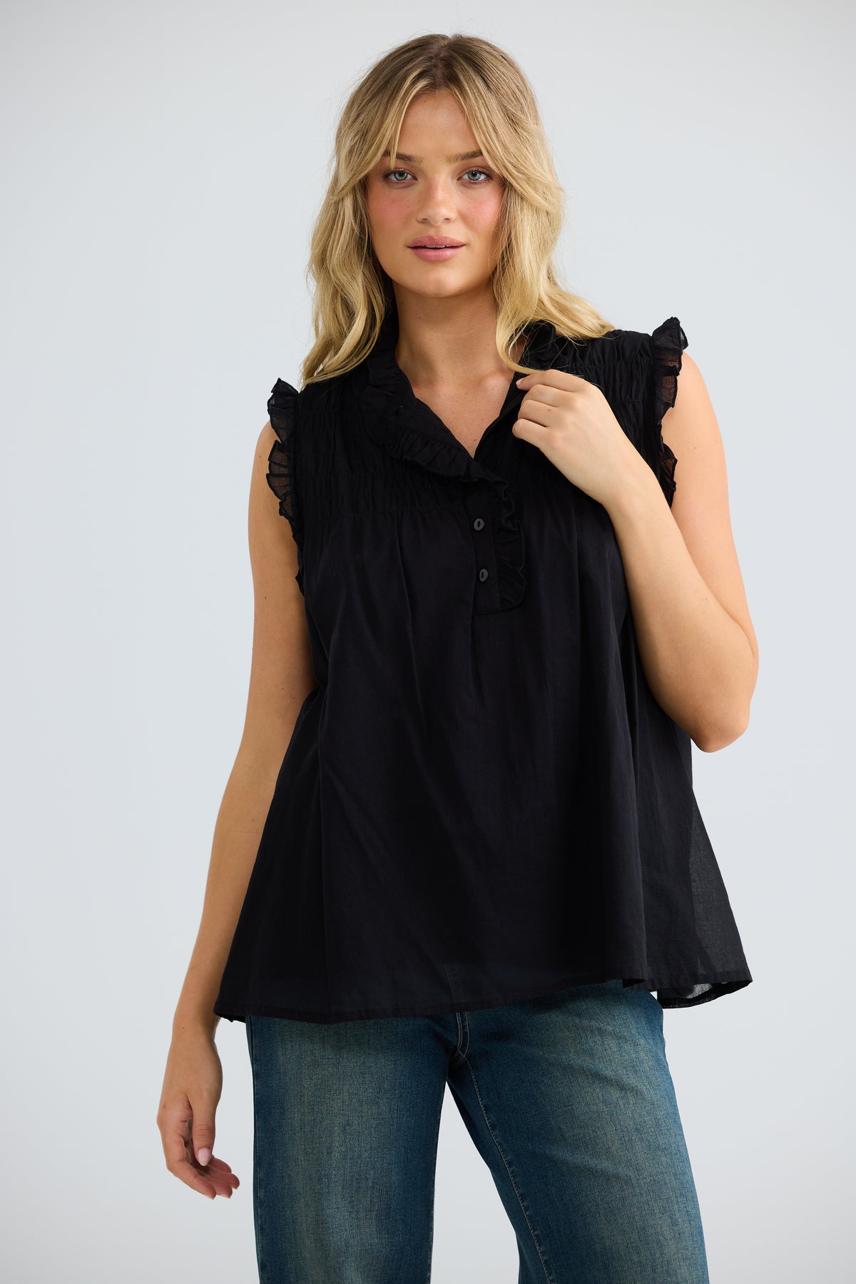 Talisman Valeria Top - Black
