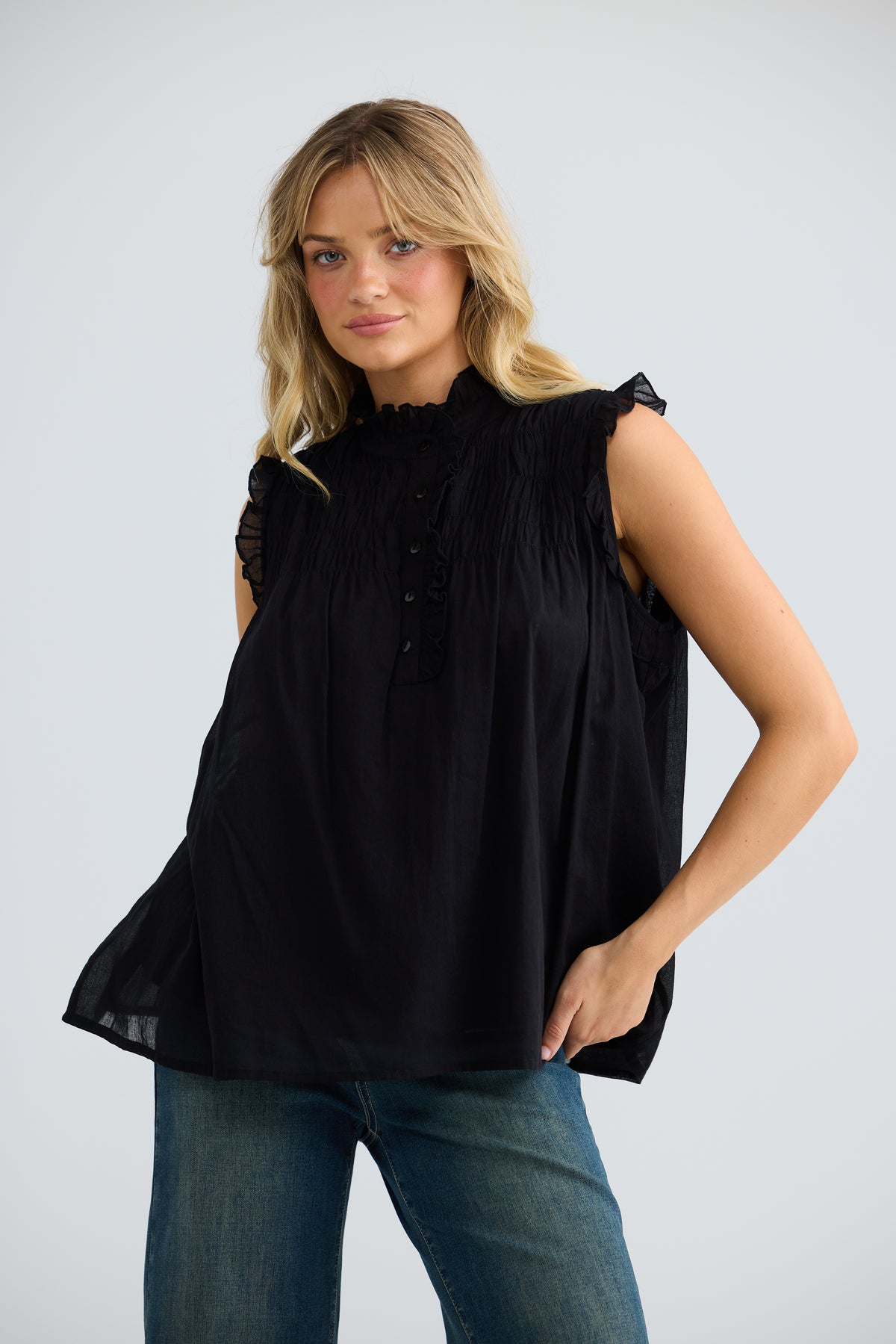 Talisman Valeria Top - Black