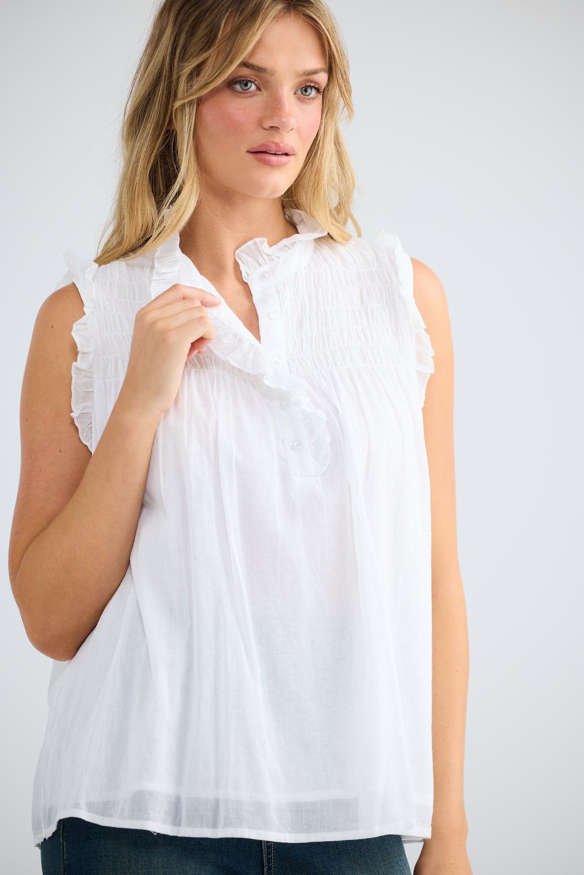 Talisman Valeria Top - White