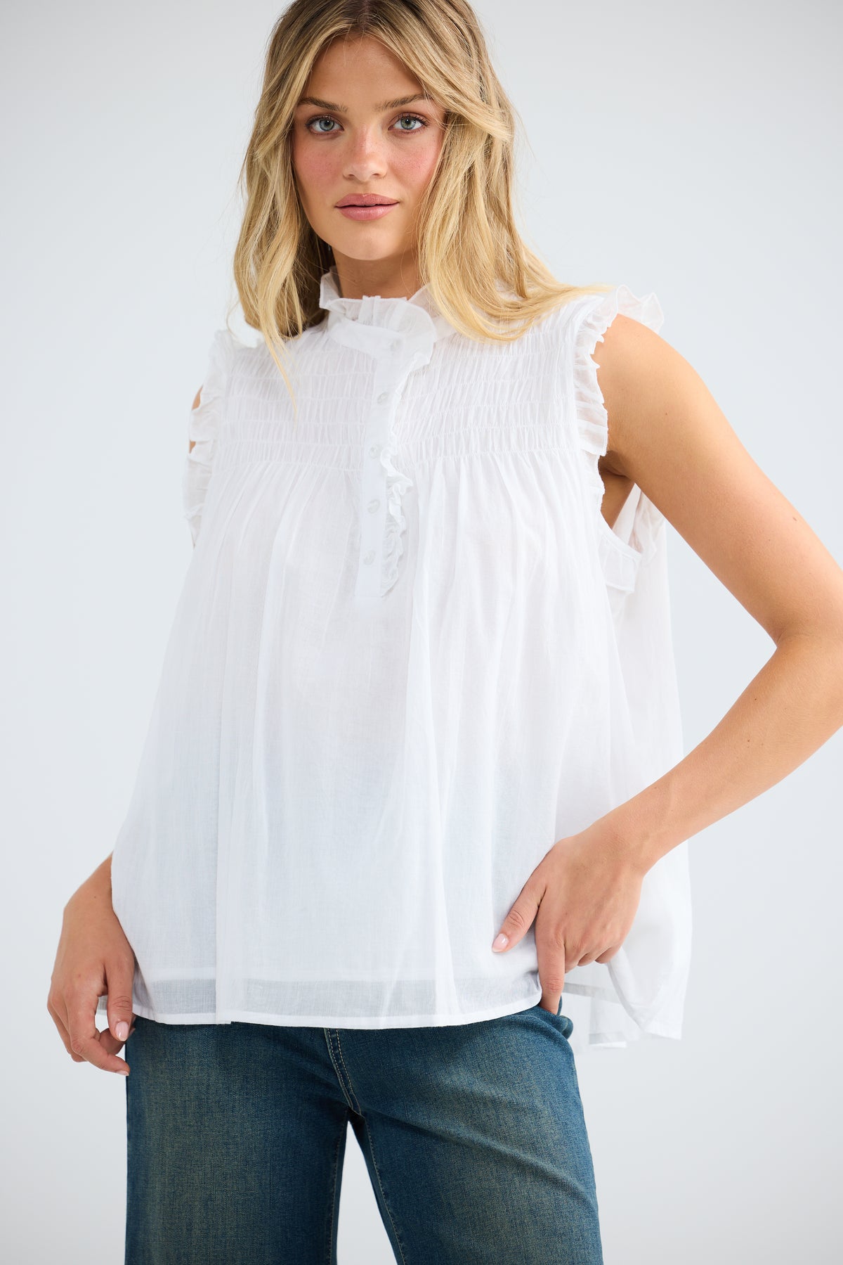 Talisman Valeria Top - White