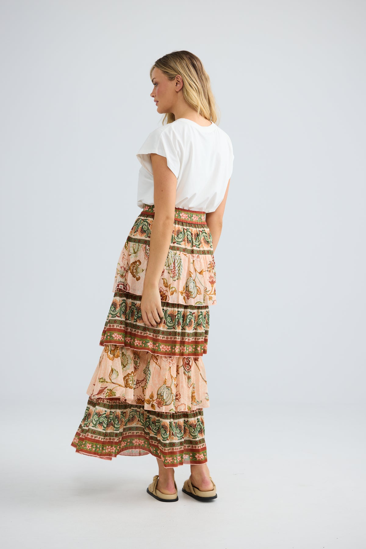 Talisman Ariel Maxi Skirt - Wildflower Oasis