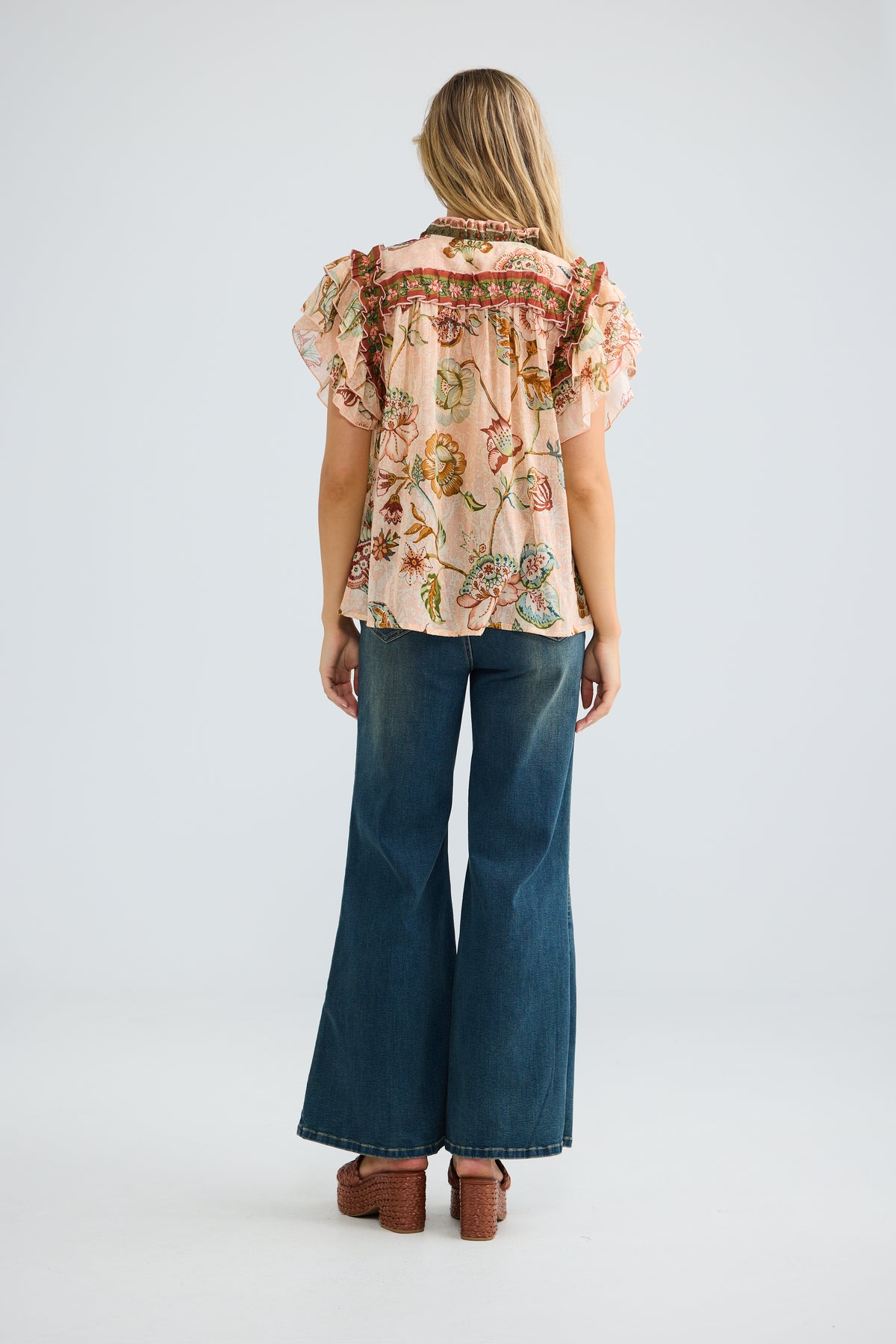 Talisman Sorrae Top - Wildflower Oasis