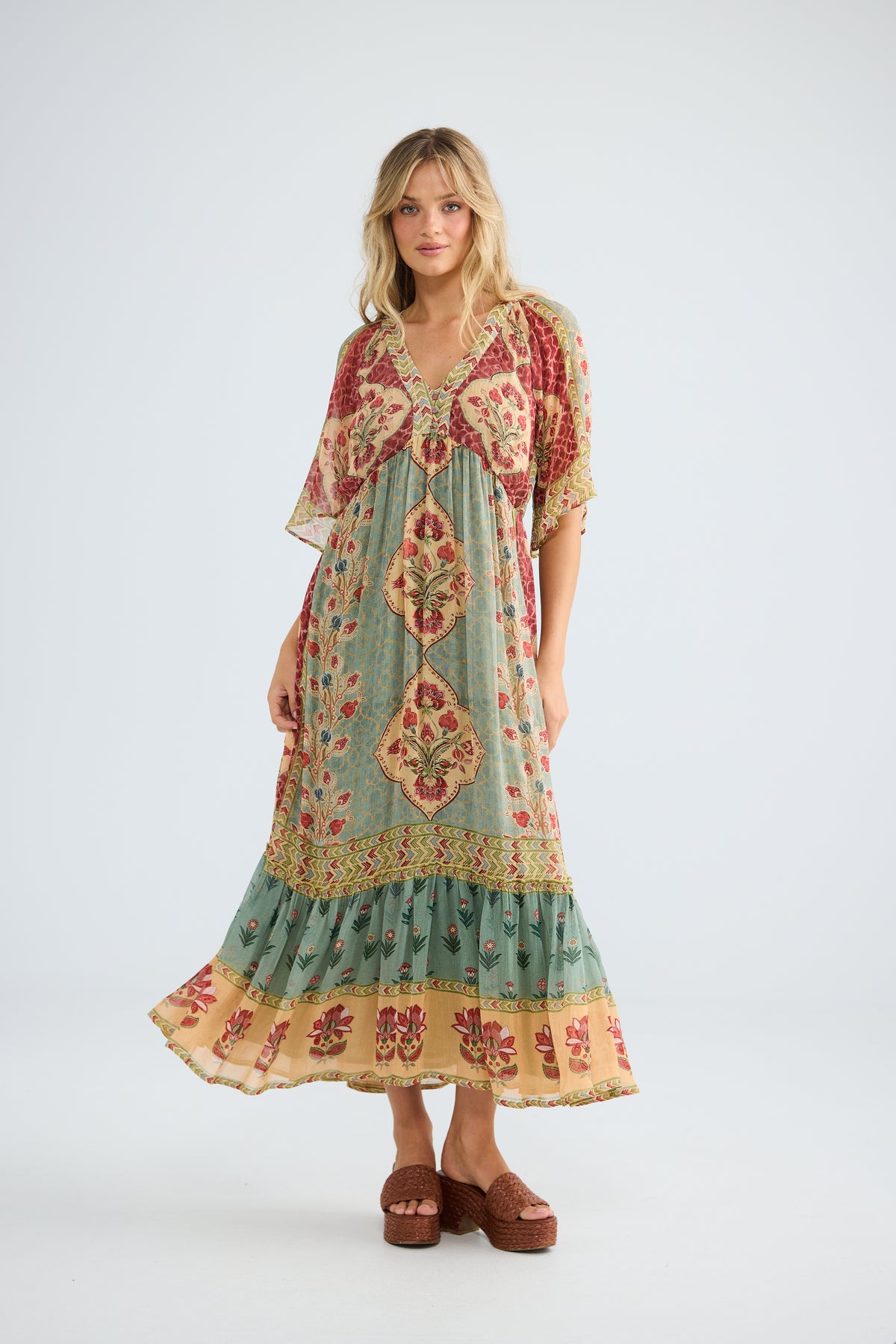 Talisman Tulara Dress - Garden Mist