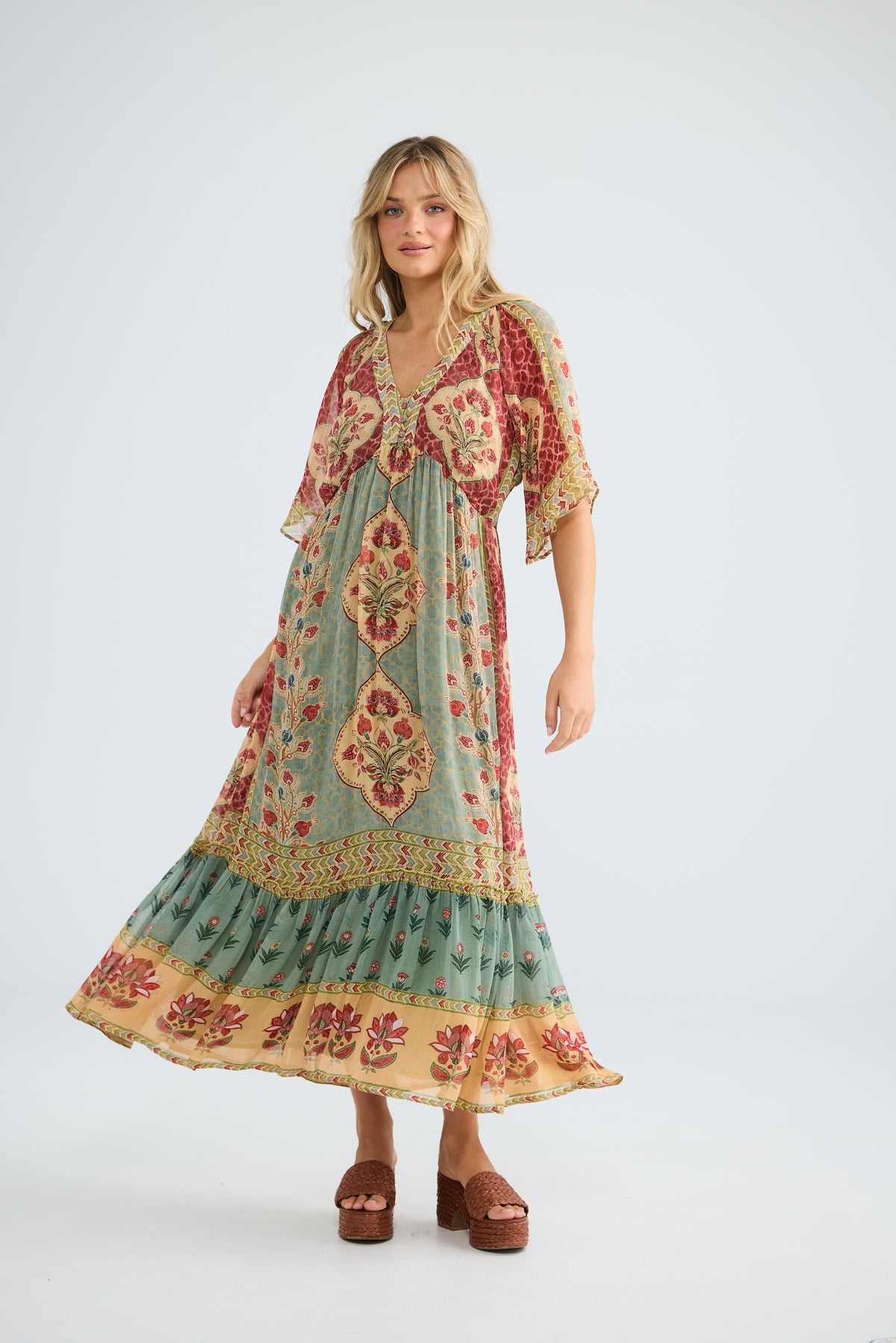 Talisman Tulara Dress - Garden Mist
