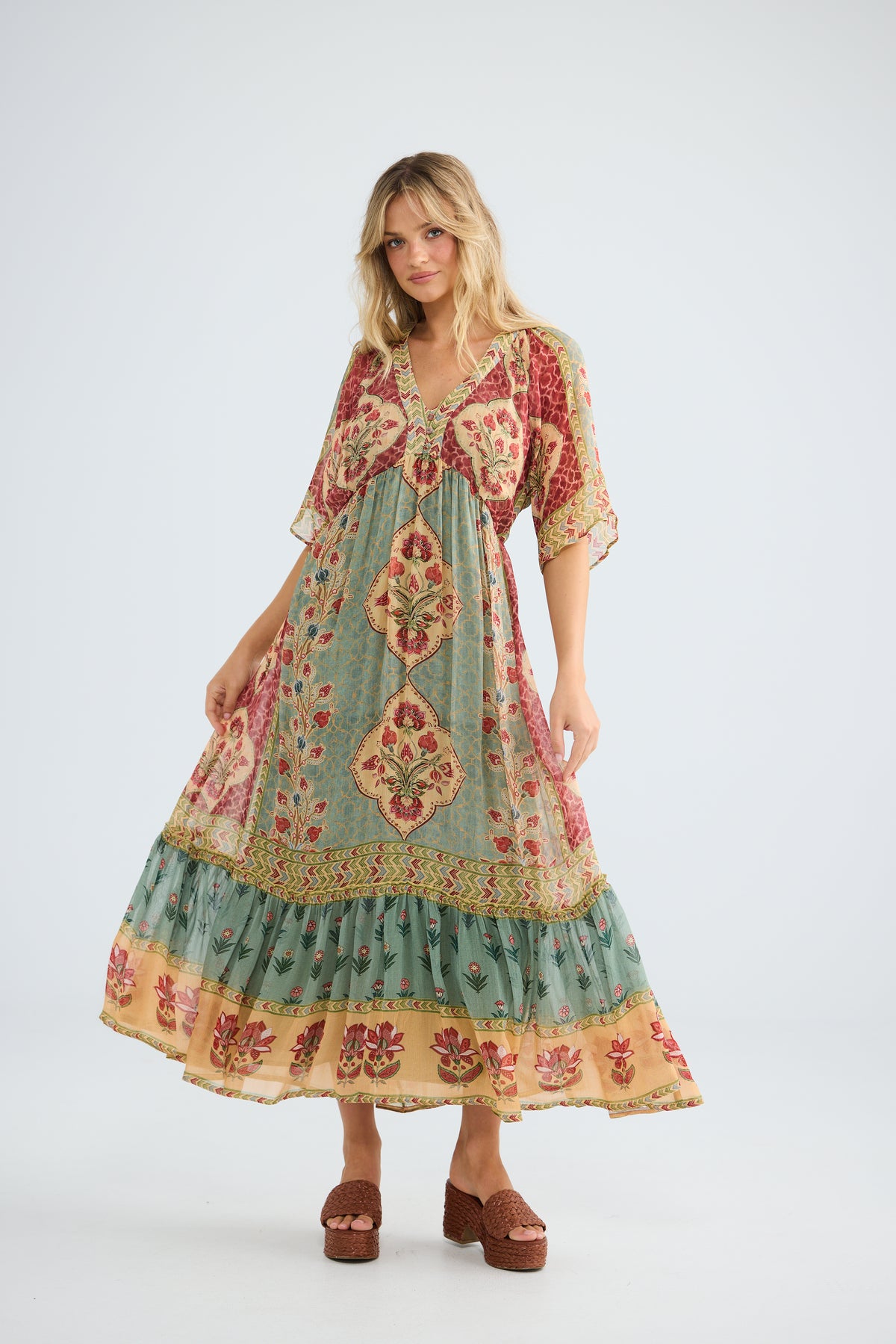 Talisman Tulara Dress - Garden Mist