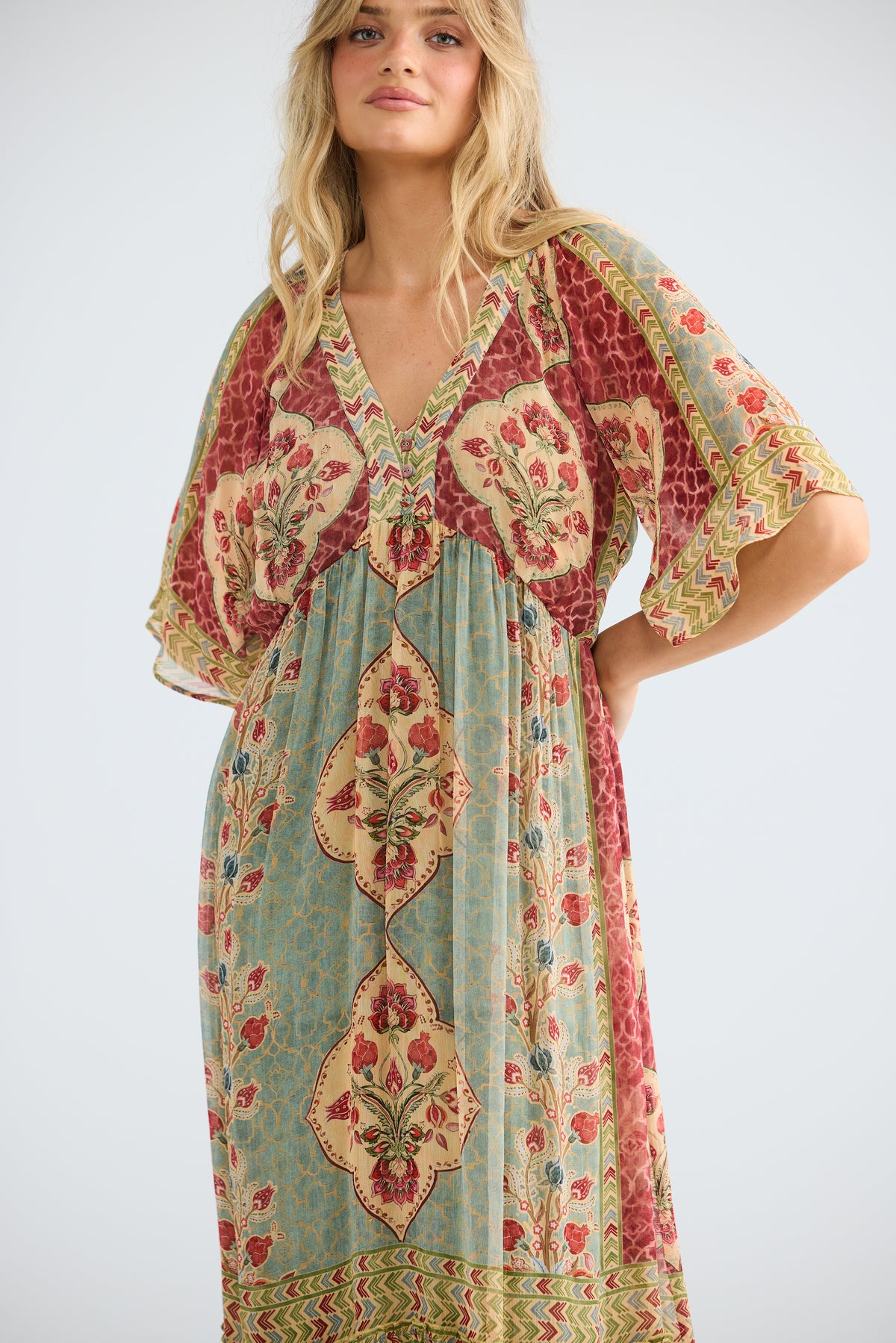 Talisman Tulara Dress - Garden Mist