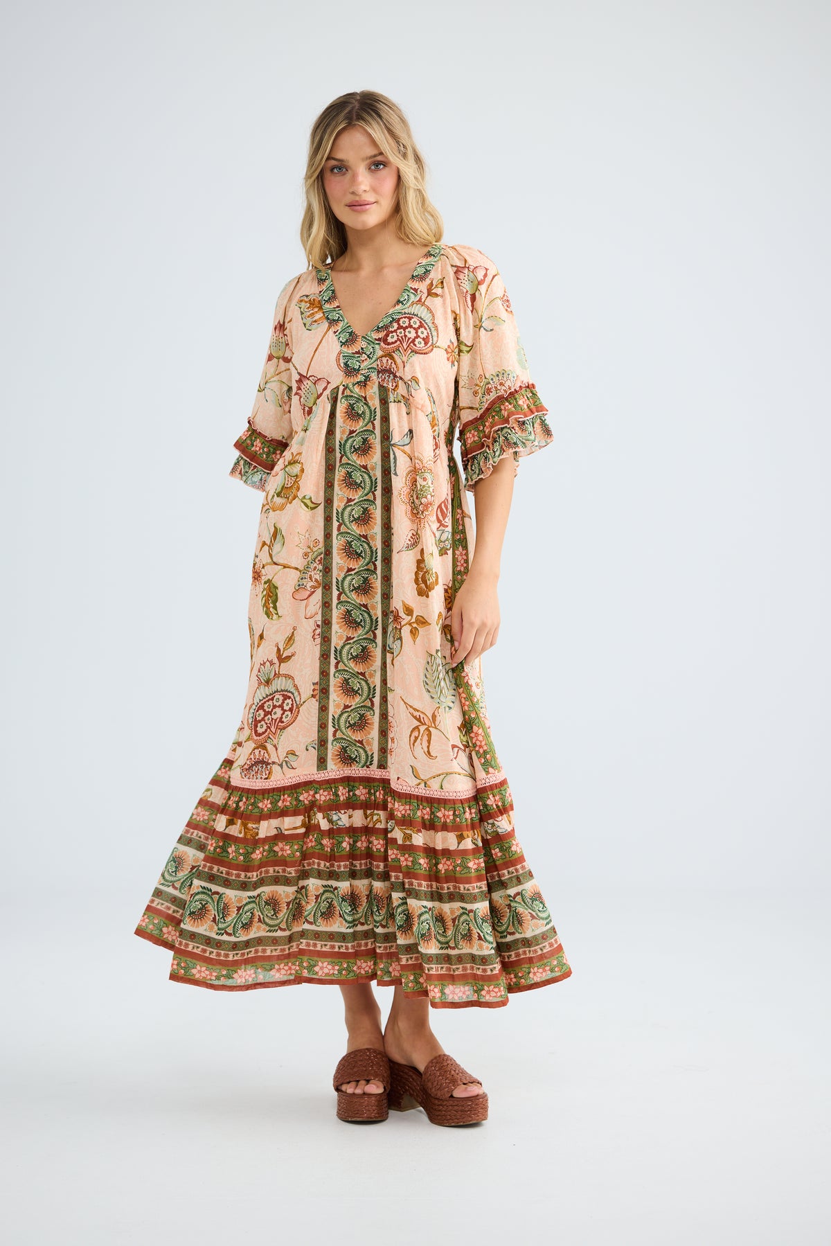 Talisman Nolia Dress - Wildflower Oasis