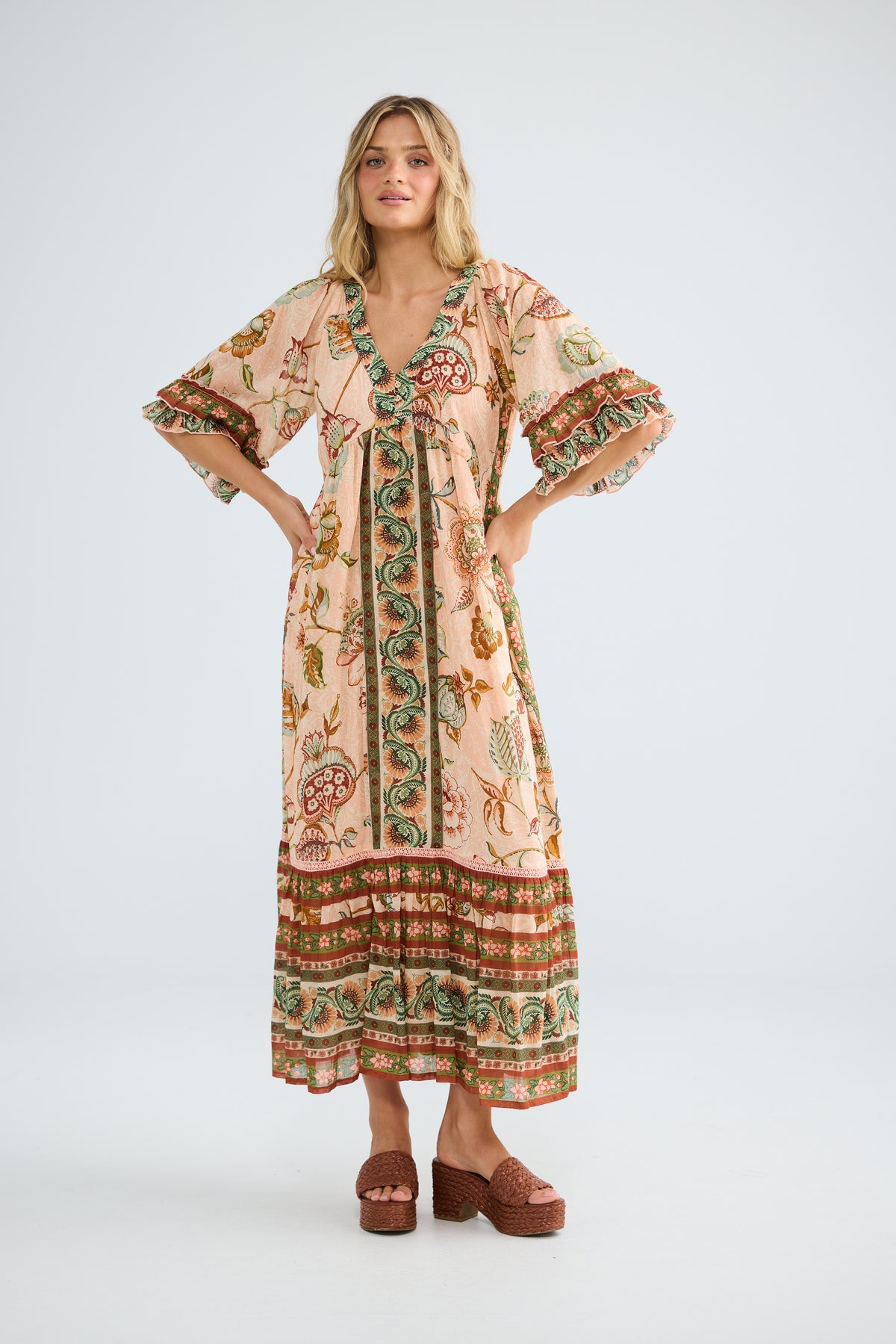 Talisman Nolia Dress - Wildflower Oasis