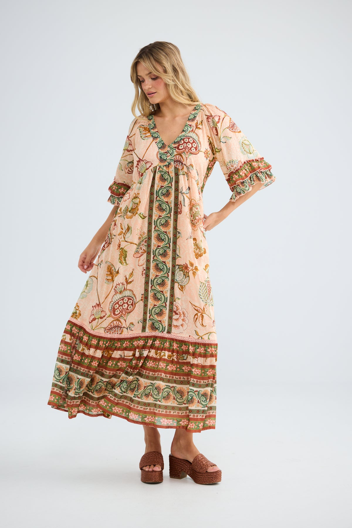 Talisman Nolia Dress - Wildflower Oasis