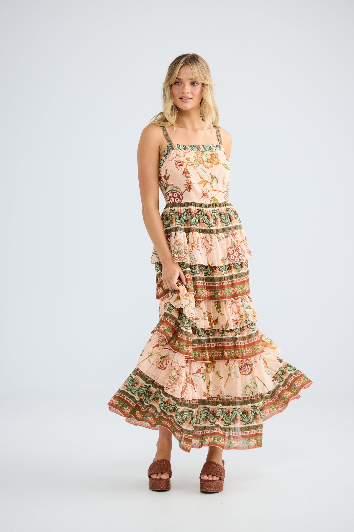 Talisman Paloma Dress - Wildflower Oasis